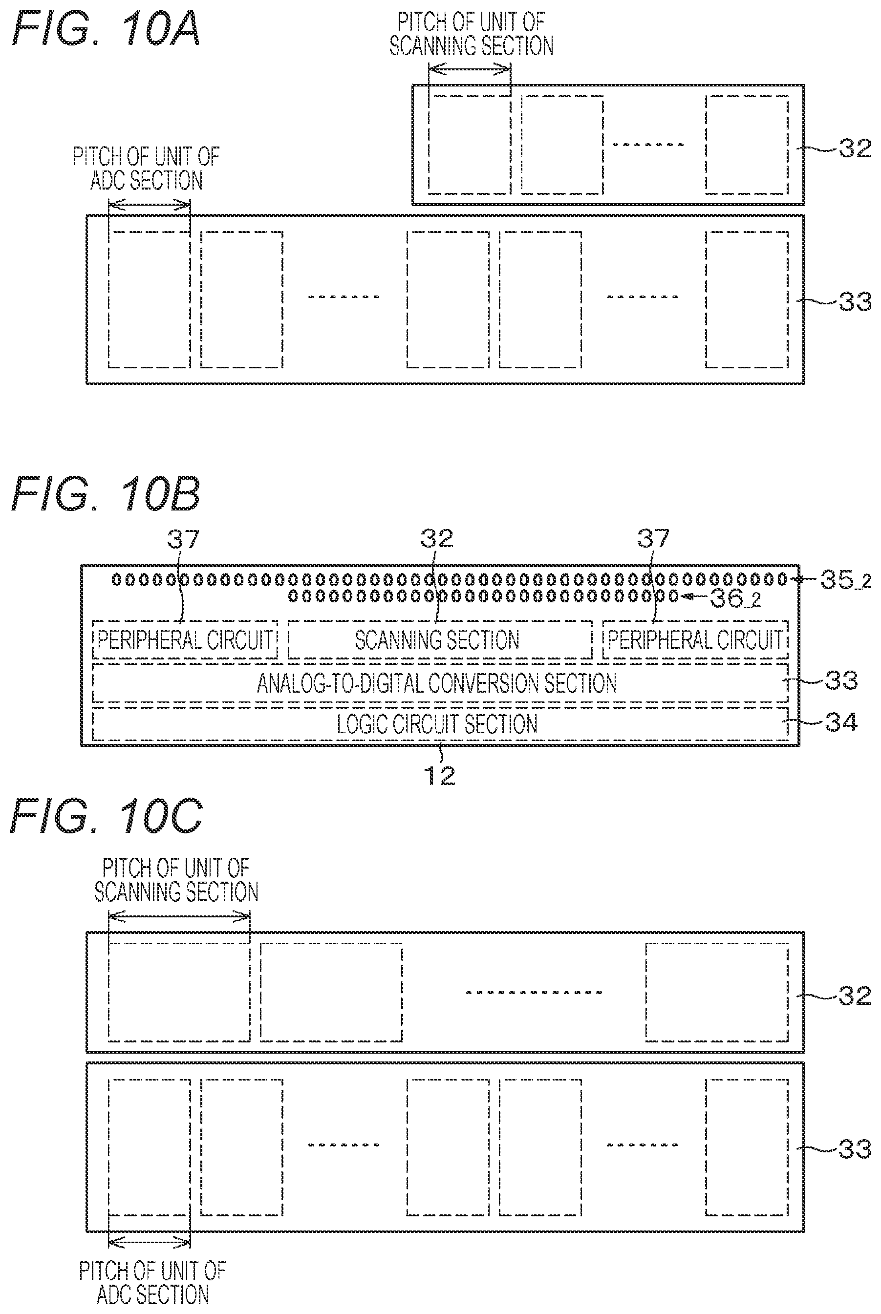 Patent US12120449 Figure 10 – Image capturing device and electronic apparatus with stacked chip structure