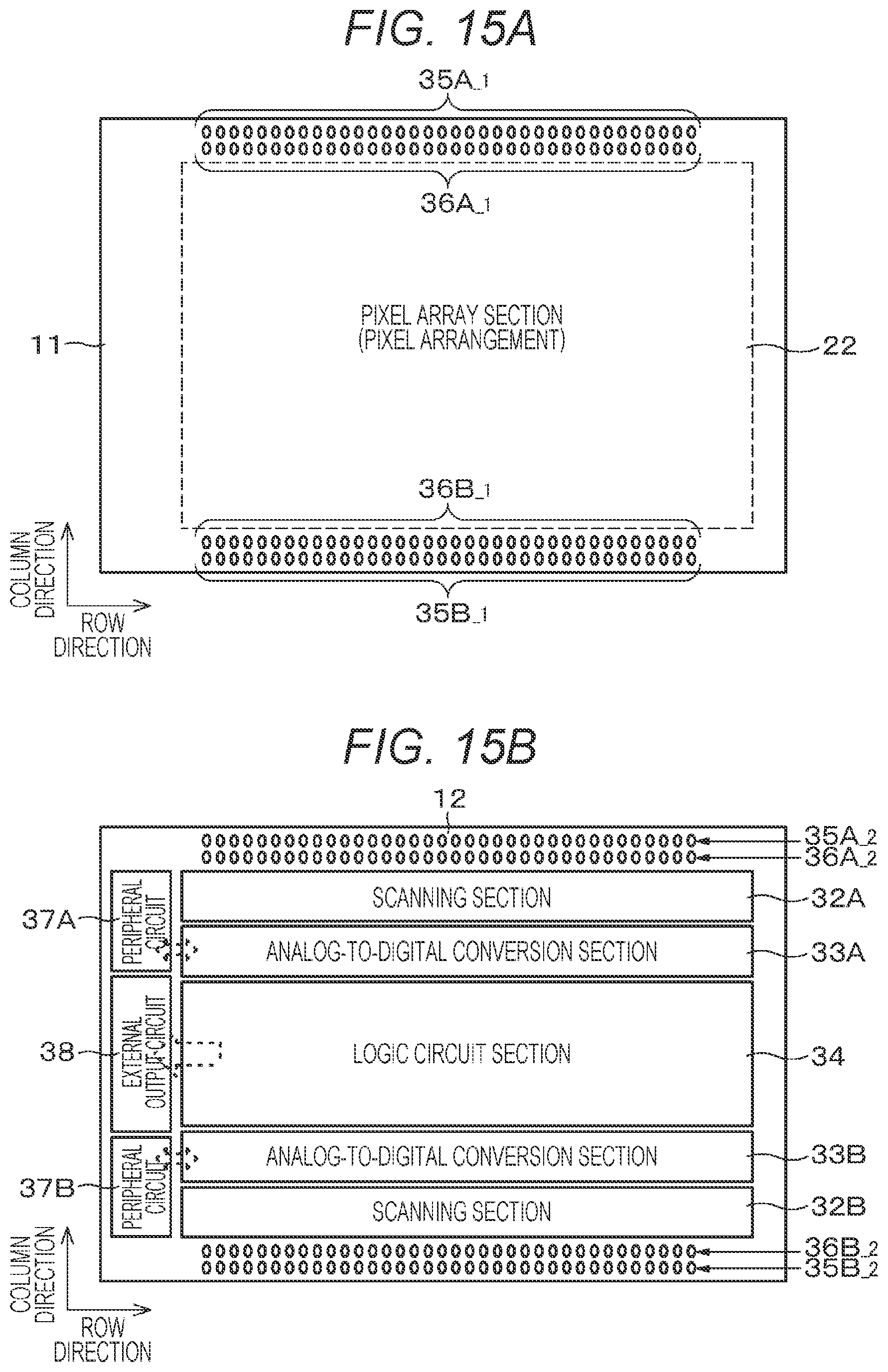 Patent US12120449 Figure 15 – Image capturing device and electronic apparatus with stacked chip structure