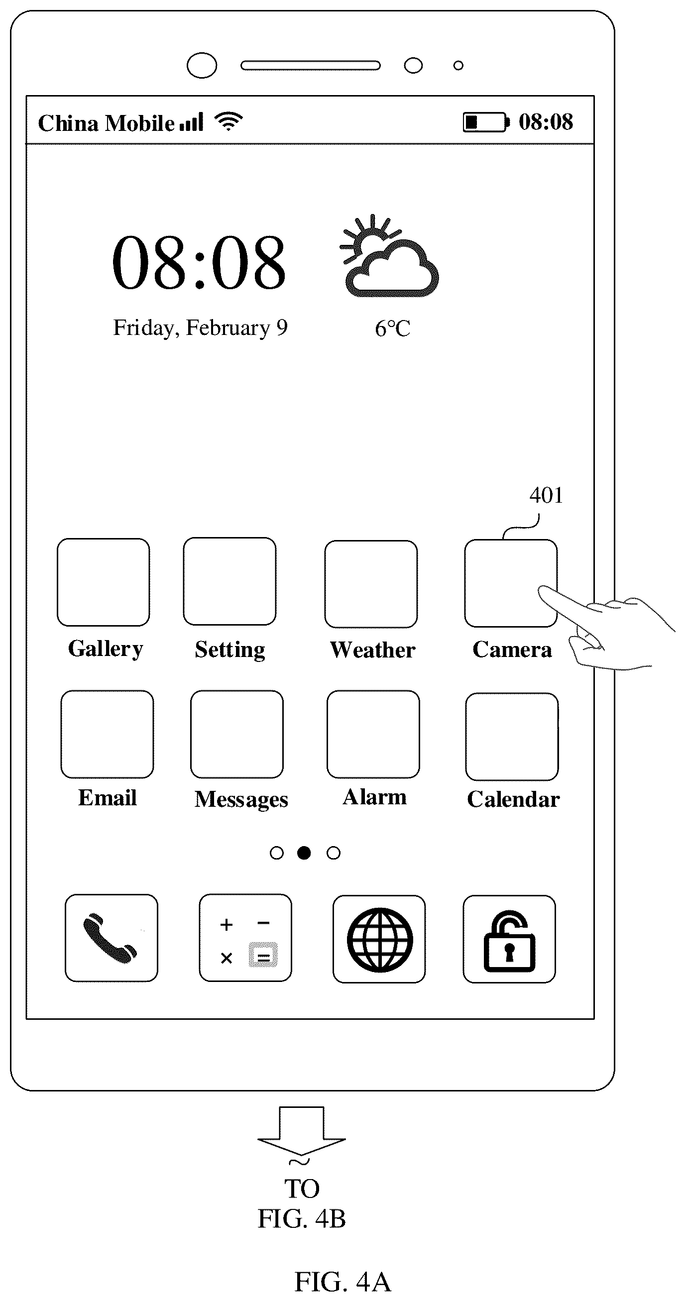 Patent US12120450 Figure 4 – Photographing method and electronic device