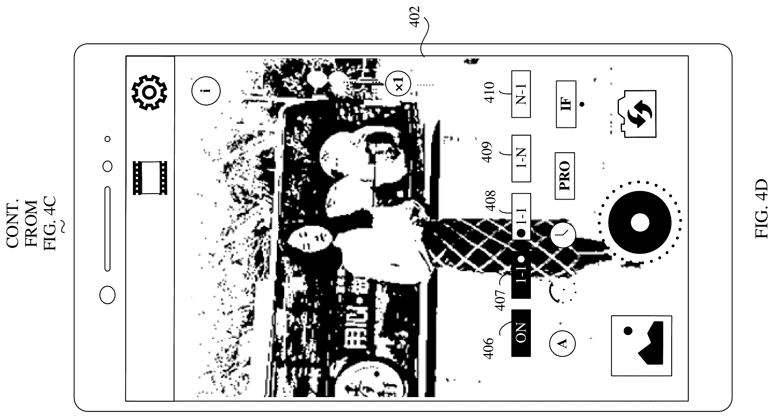 Patent US12120450 Figure 7 – Photographing method and electronic device