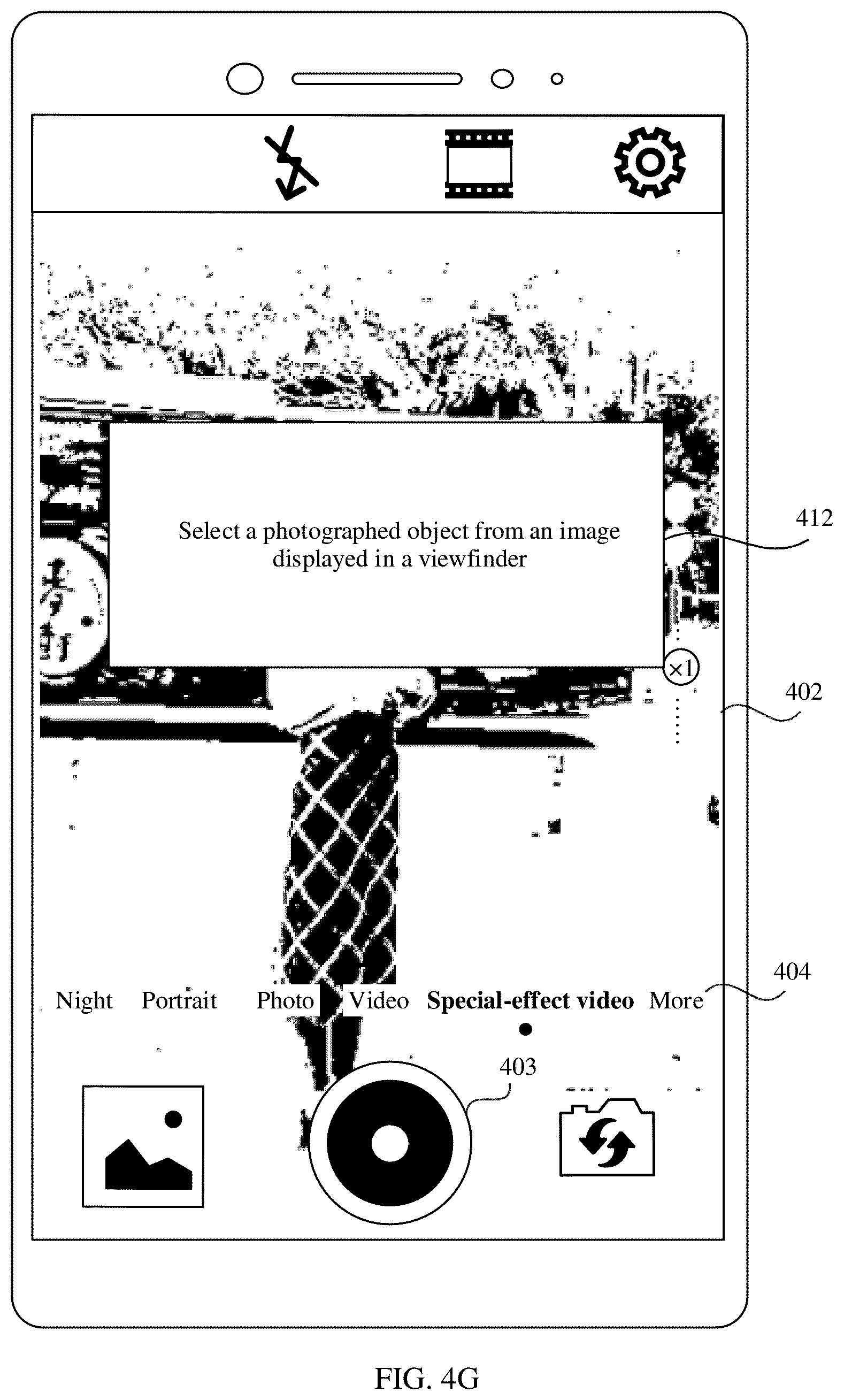 Patent US12120450 Figure 10 – Photographing method and electronic device