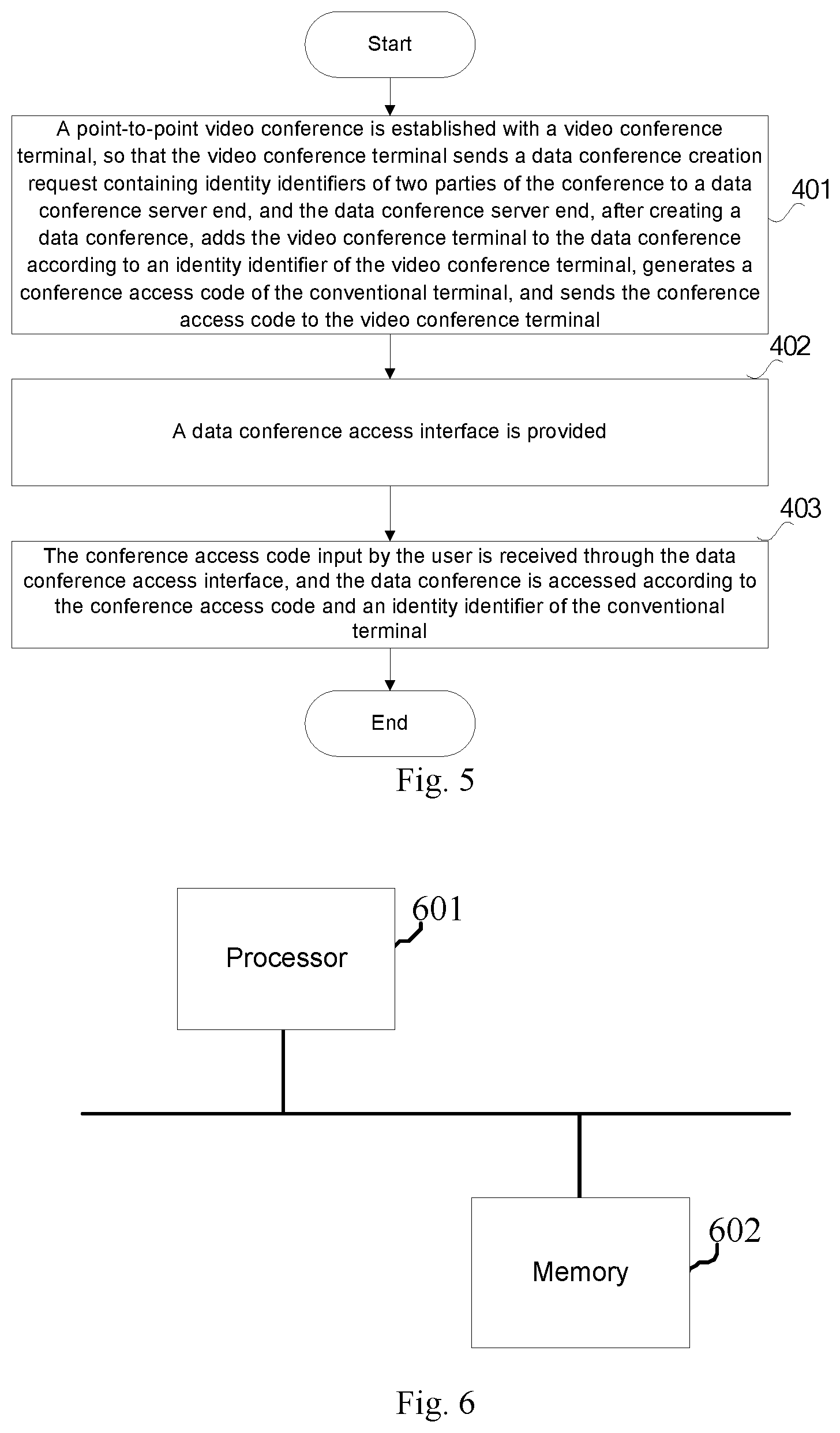 Patent US12120457 Figure 5 – Conference creation method, terminal, server end, and storage medium