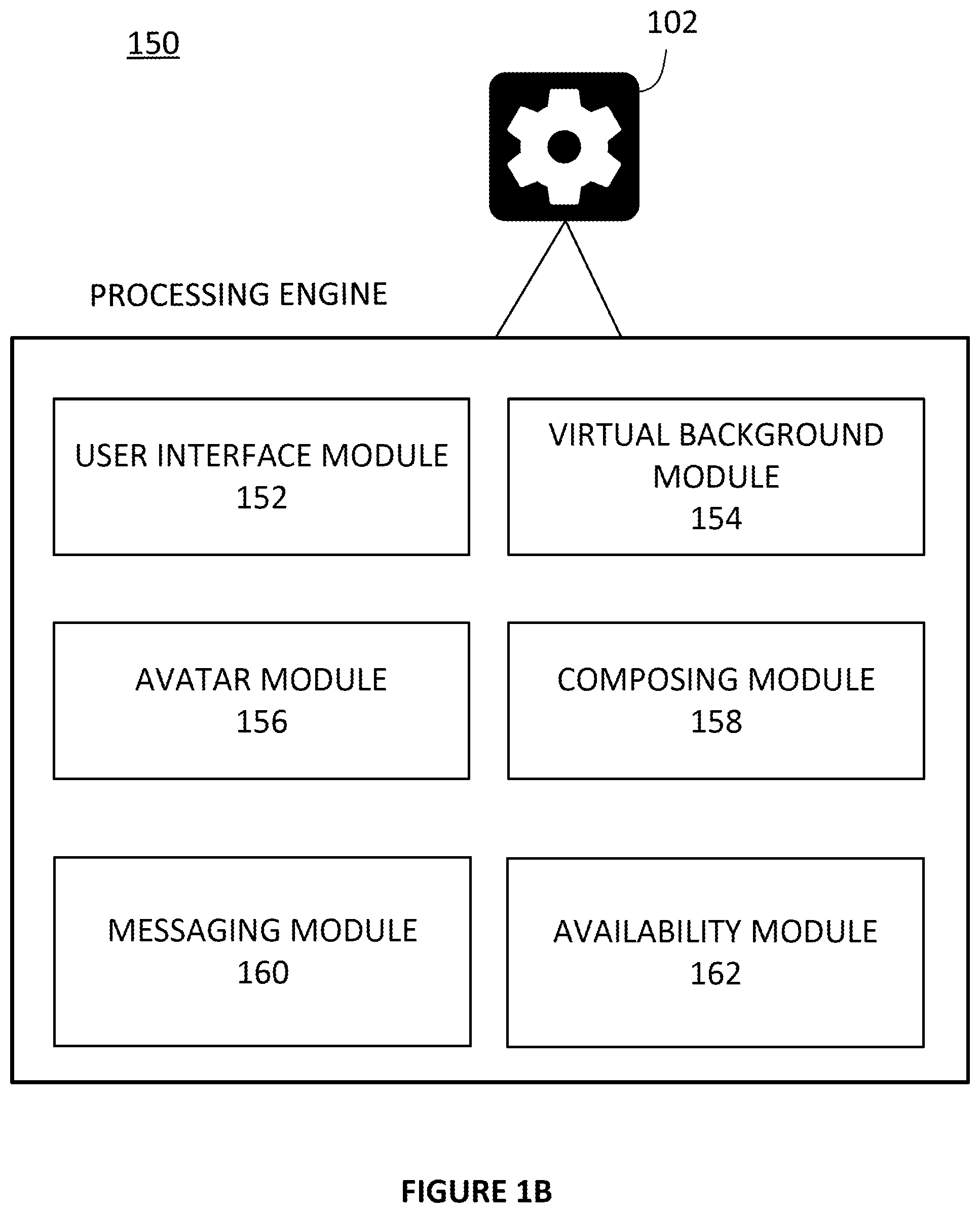 Patent US12120459 Figure 2 – Spatial chat view