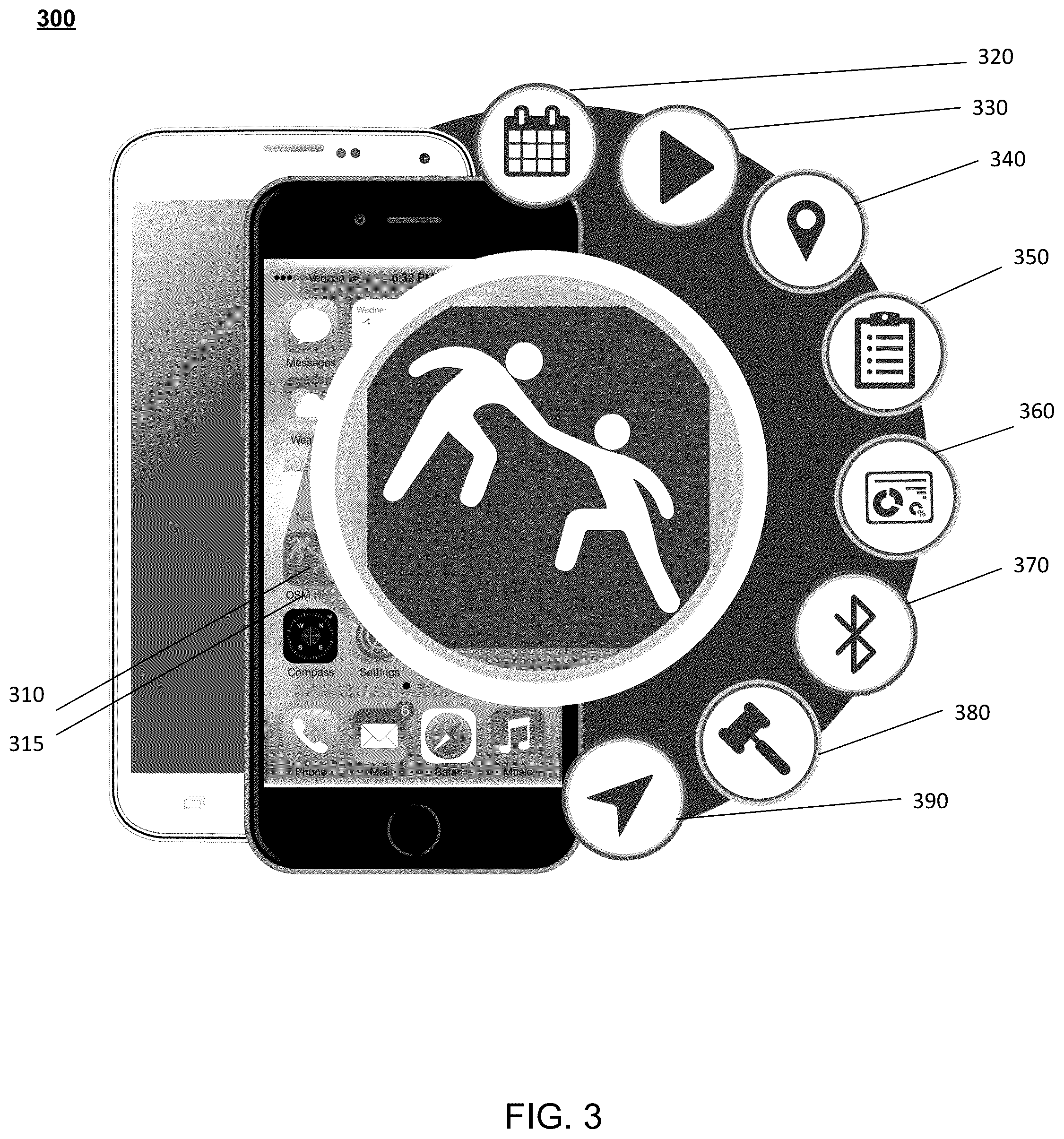 Patent US12120462 Figure 3 – Monitoring process