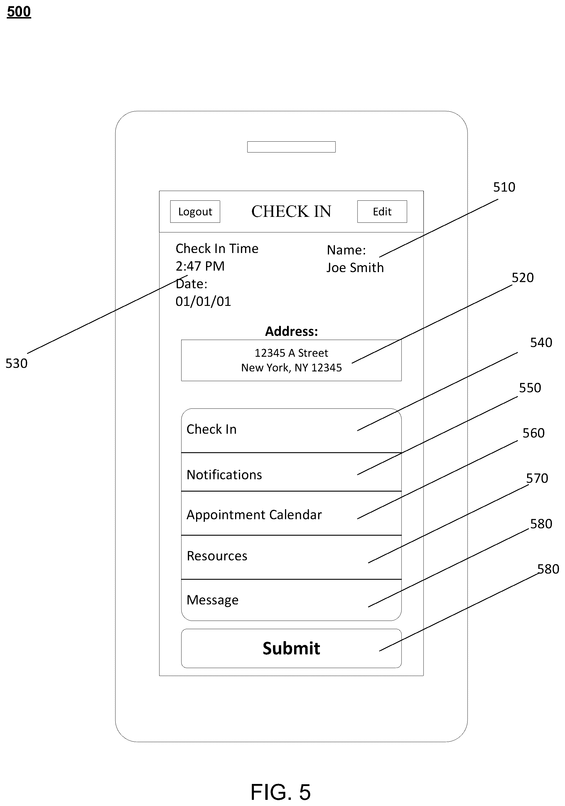 Patent US12120462 Figure 5 – Monitoring process
