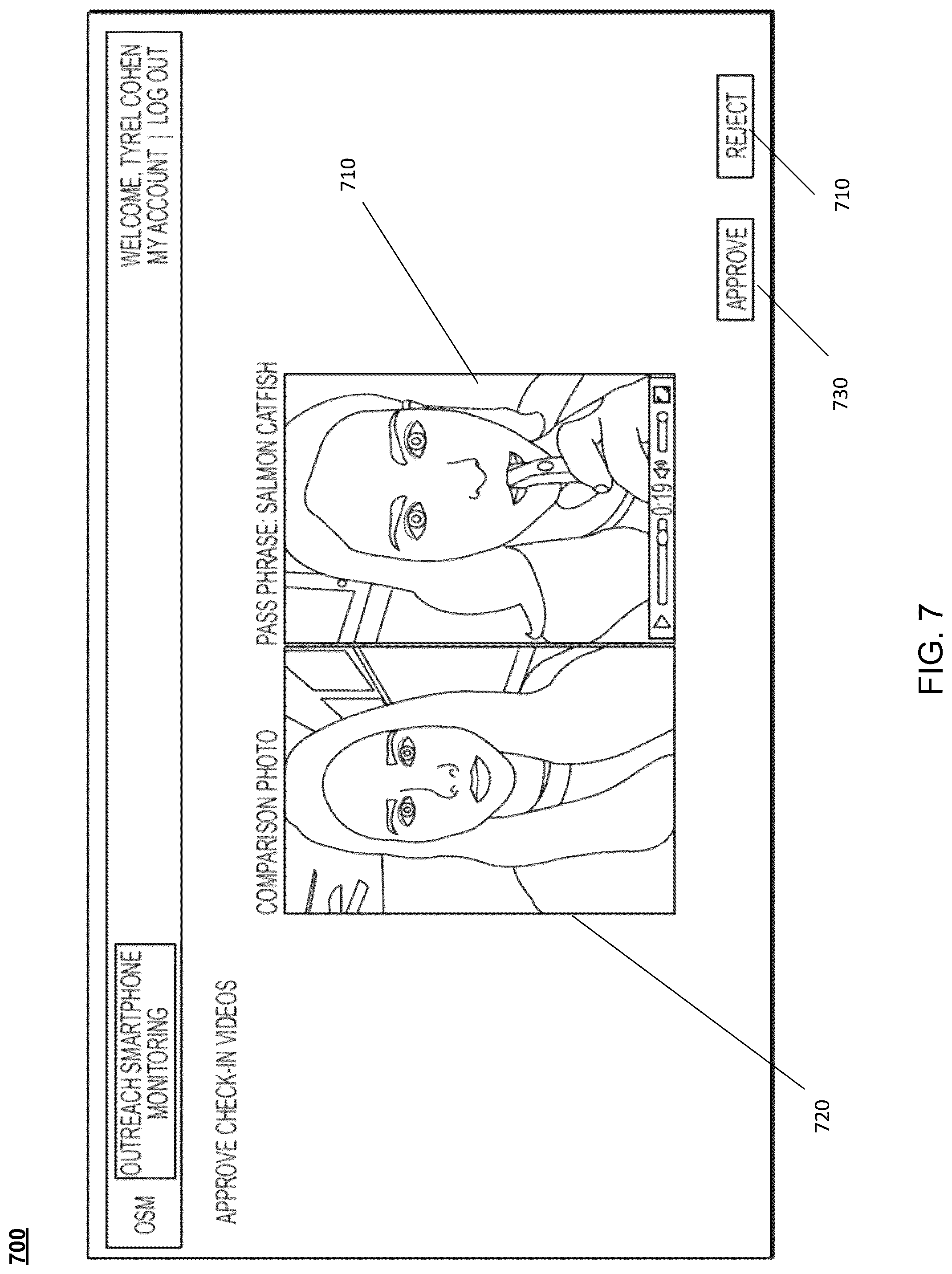 Patent US12120462 Figure 7 – Monitoring process