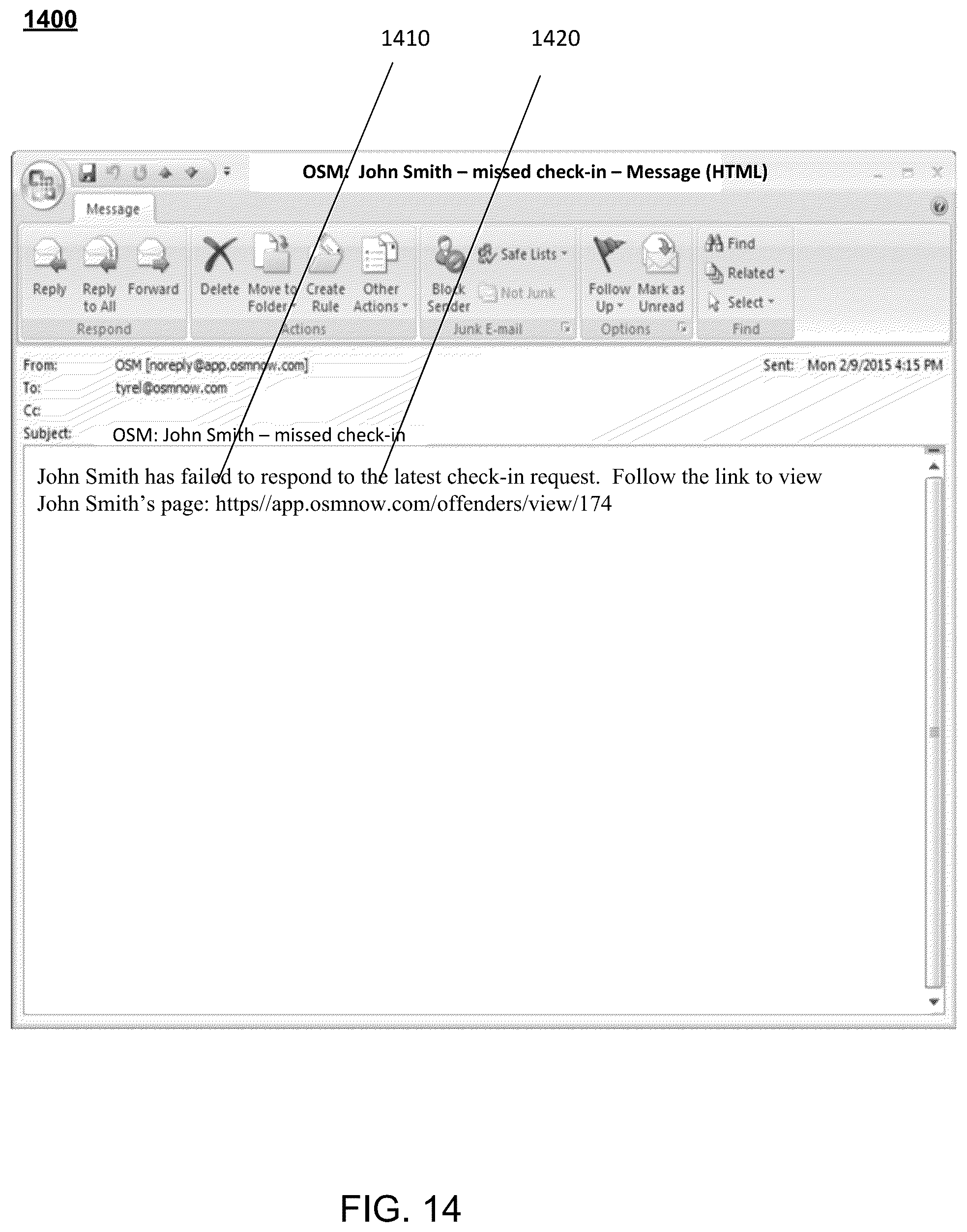 Patent US12120462 Figure 14 – Monitoring process