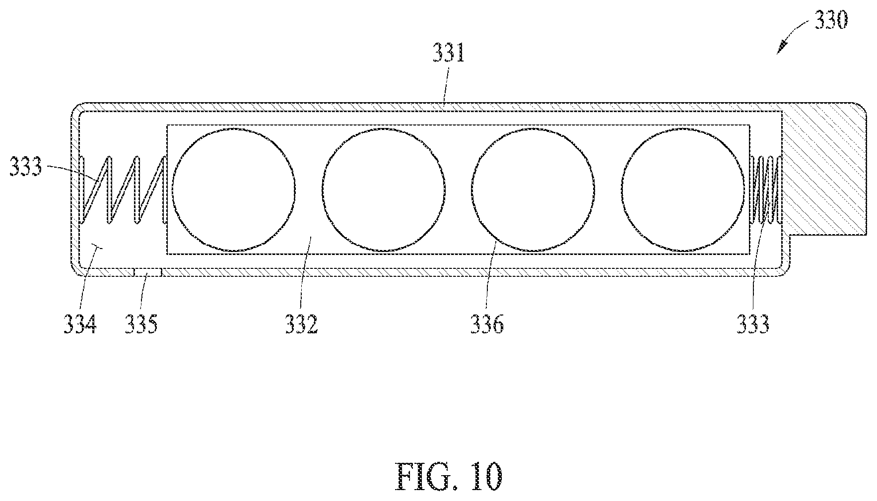 Patent US12120476 Figure 8 – Electronic device including audio output module