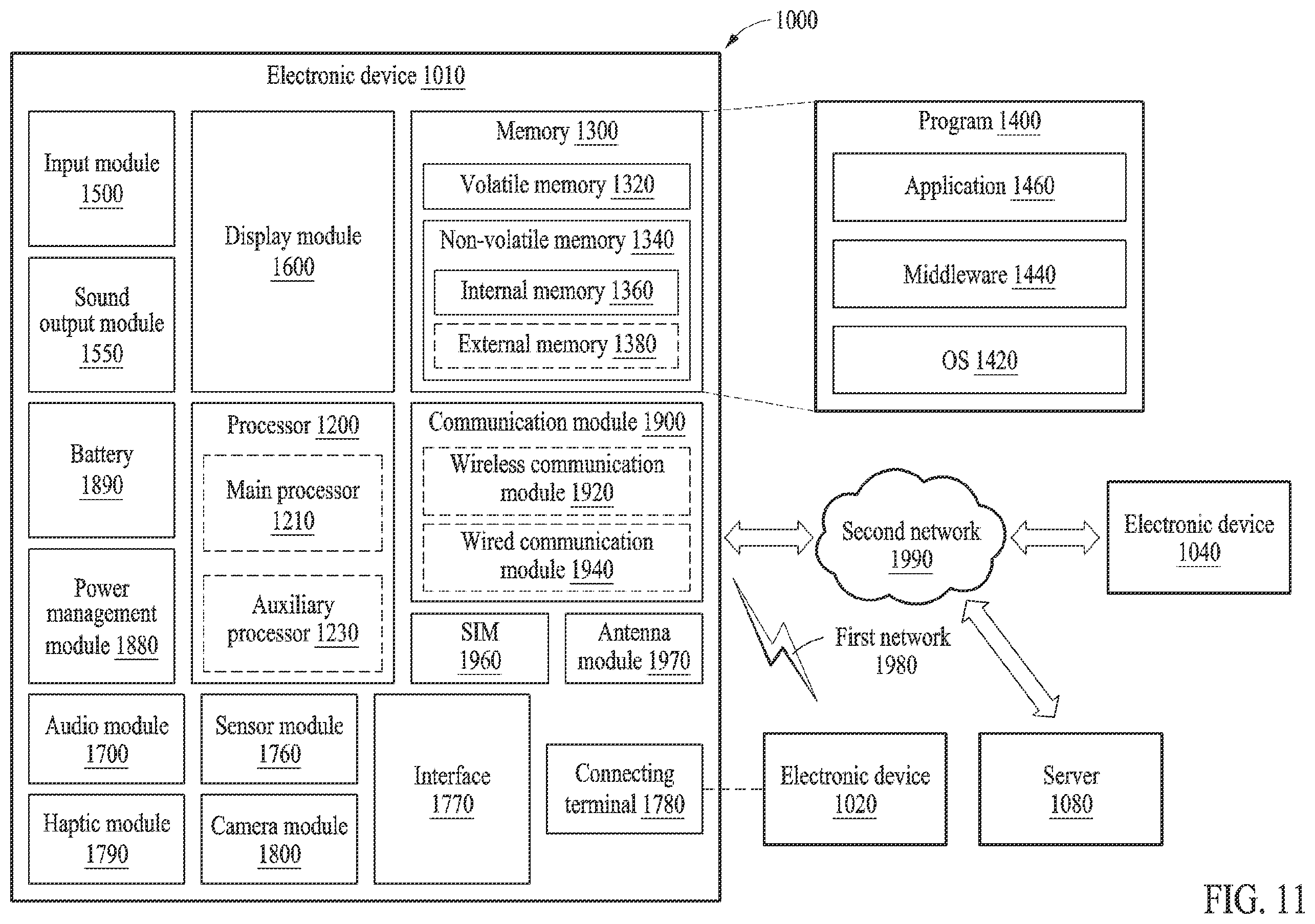 Patent US12120476 Figure 9 – Electronic device including audio output module
