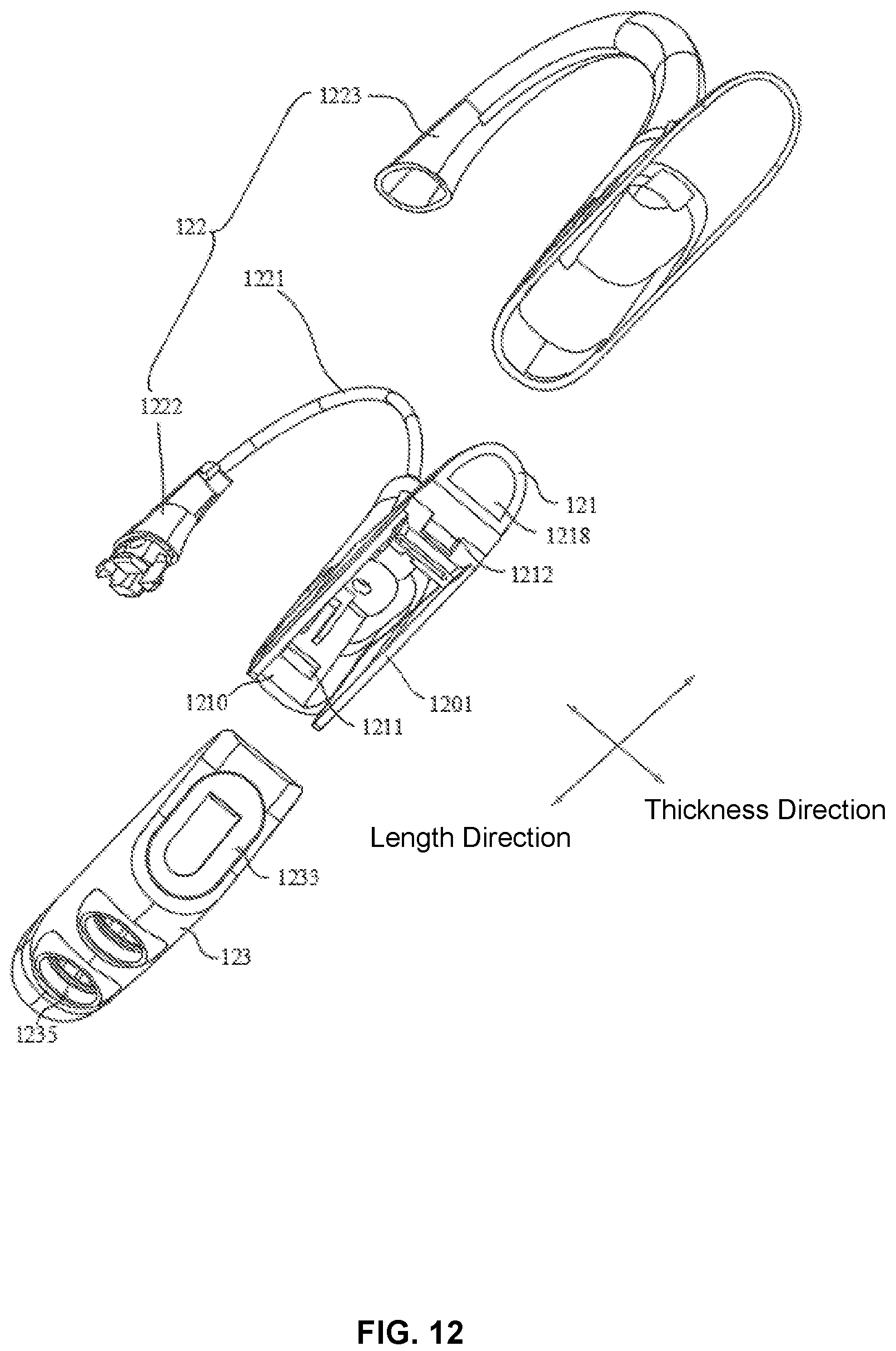 Patent US12120481 Figure 12 – Acoustic input and output apparatus