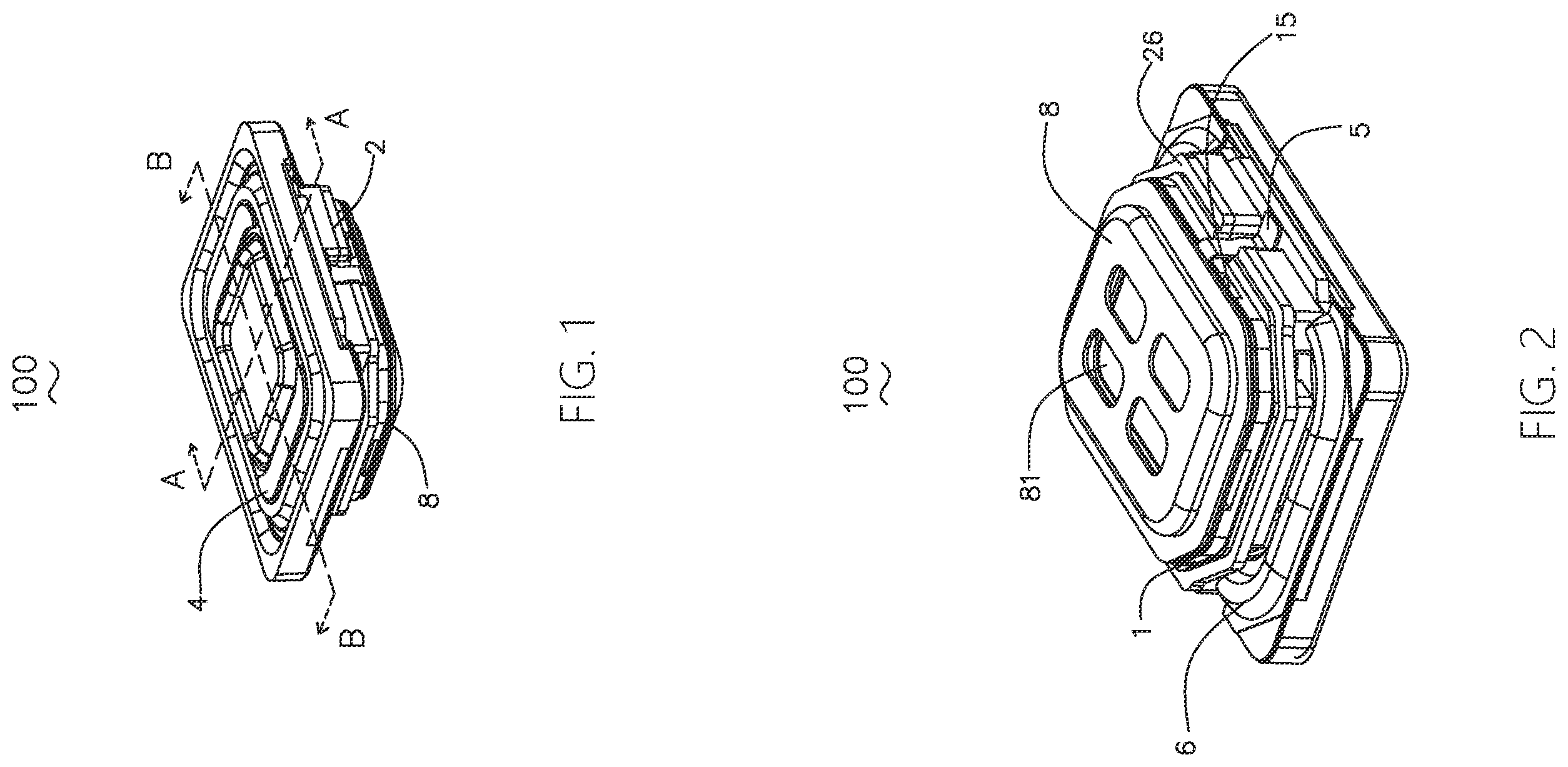 Patent US12120495 Figure 1 – Coaxial speaker