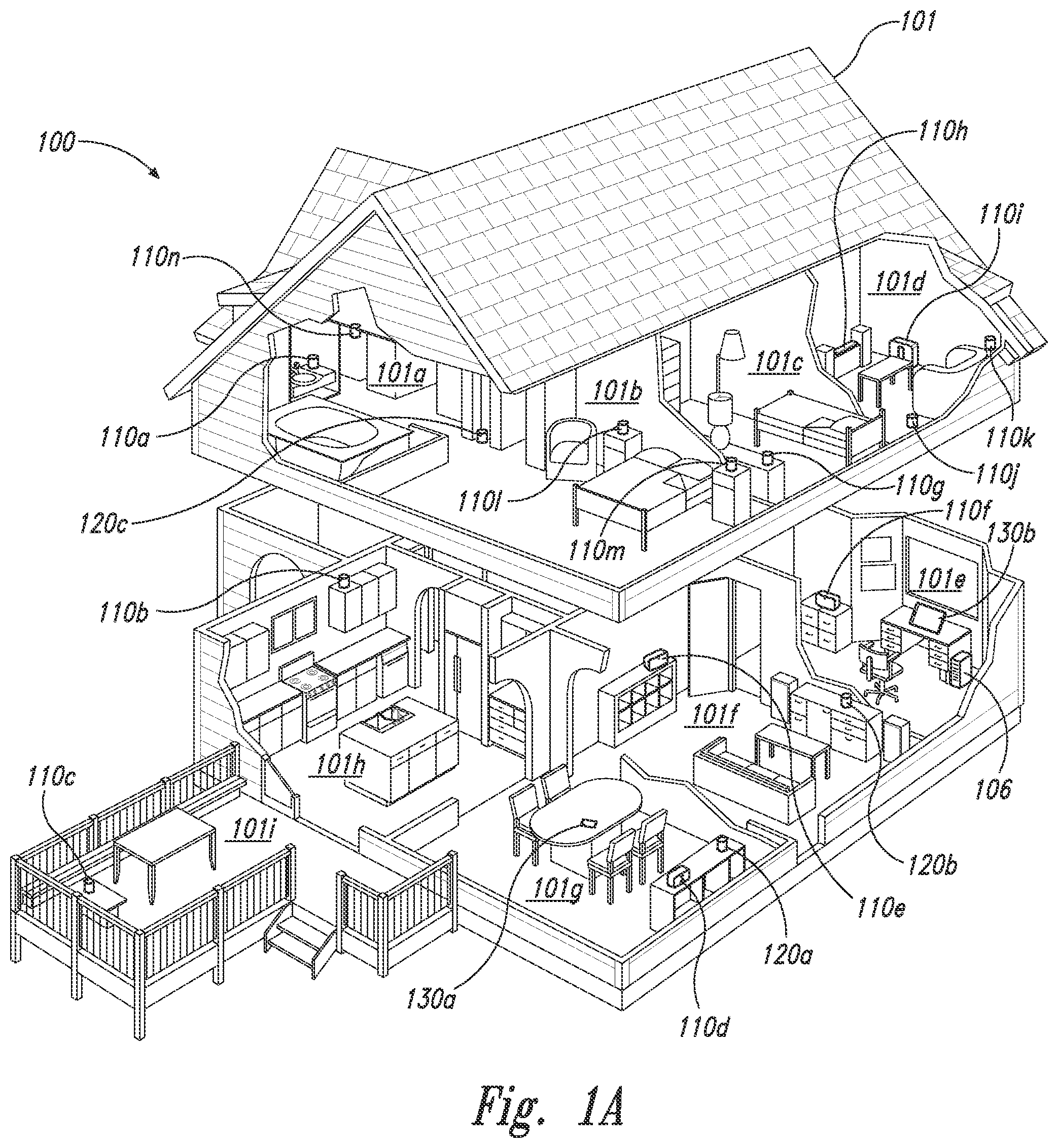 Patent US12120496 Figure 1 – Playback devices having enhanced spider coupling portions