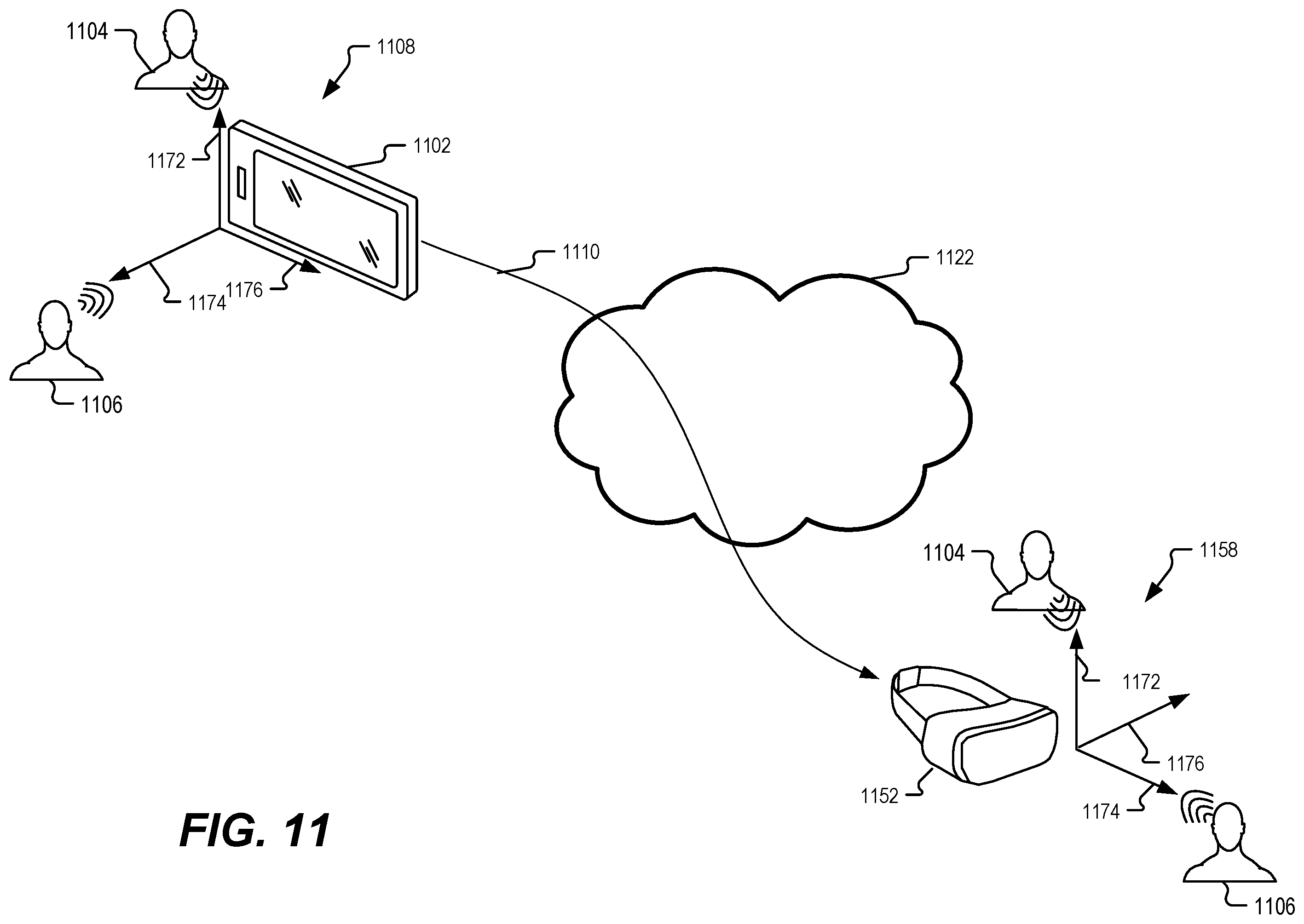 Patent US12120498 Figure 9 – 3D sound orientation adaptability