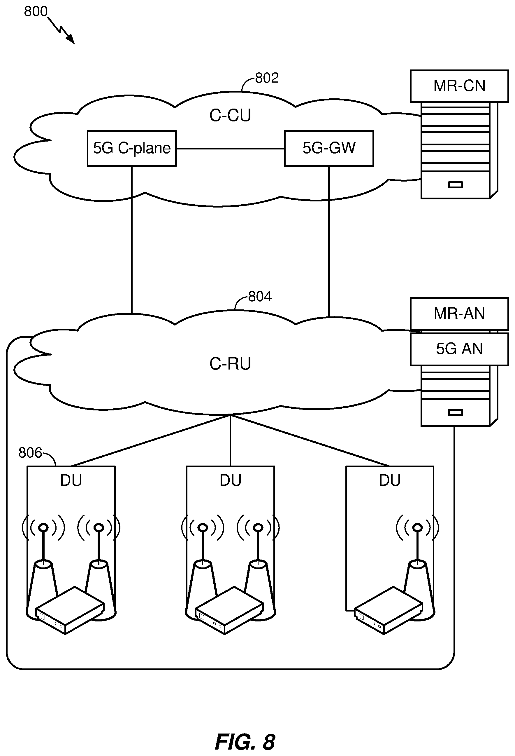 Patent US12120560 Figure 8 – Neighbor cell measurement and reselection for narrowband operation