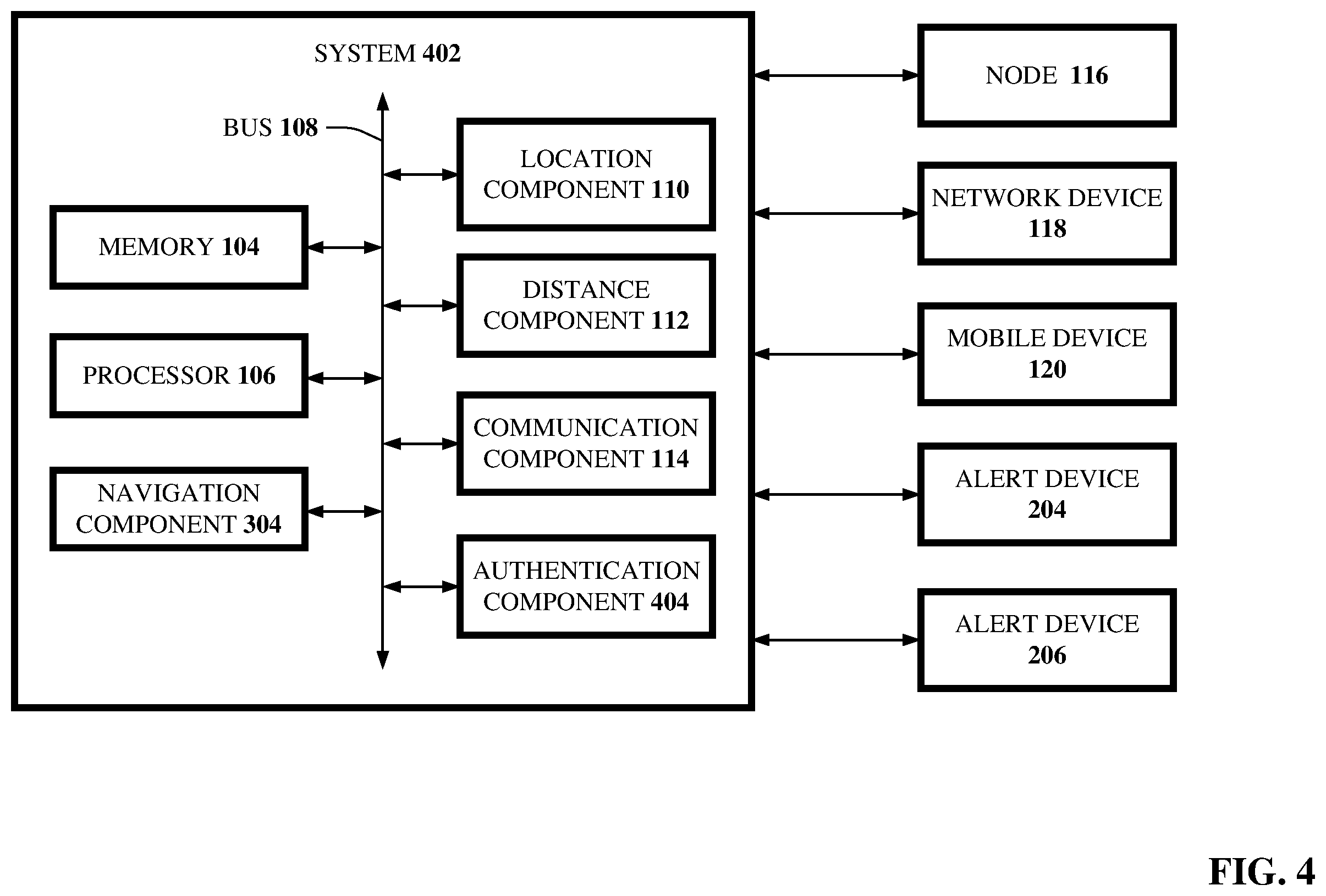 Patent US12120577 Figure 4 – Location-based communication using wireless device