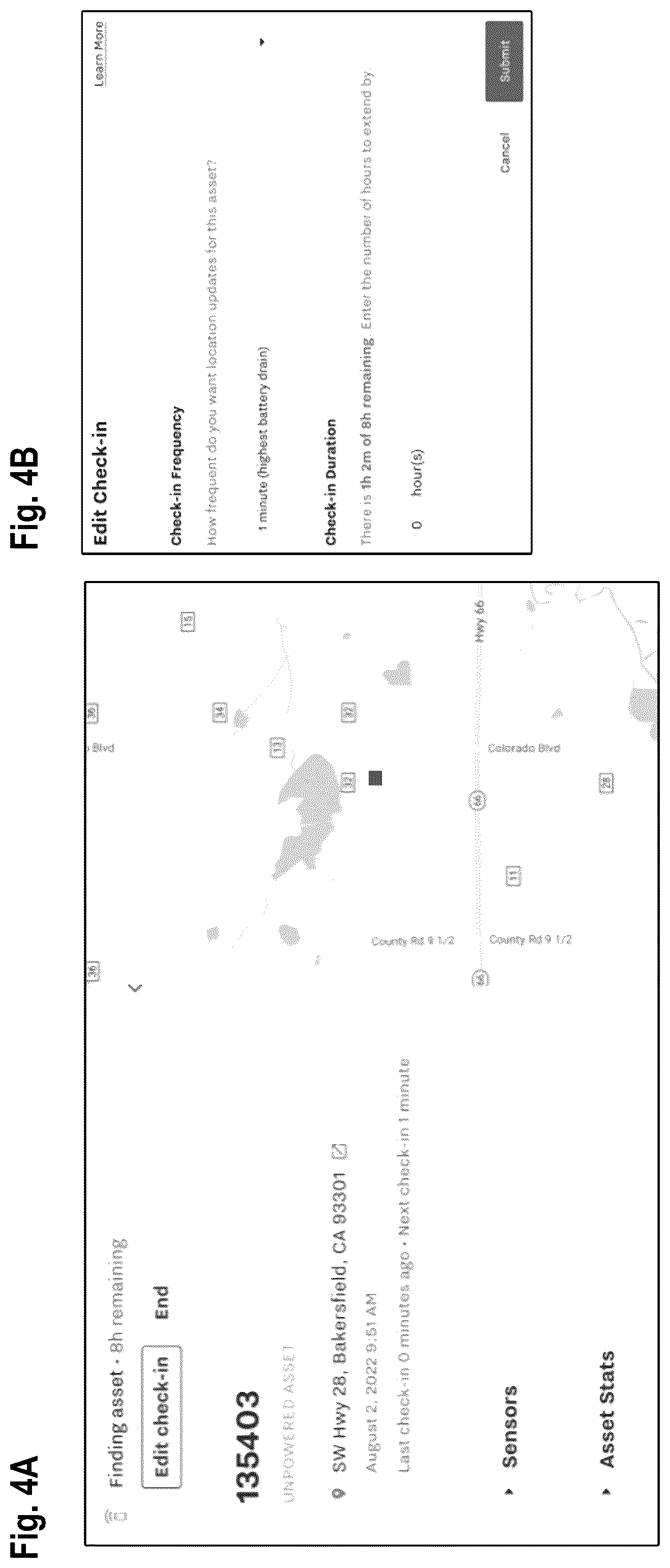 Patent US12120581 Figure 4 – Reaching an asset tracking device on demand