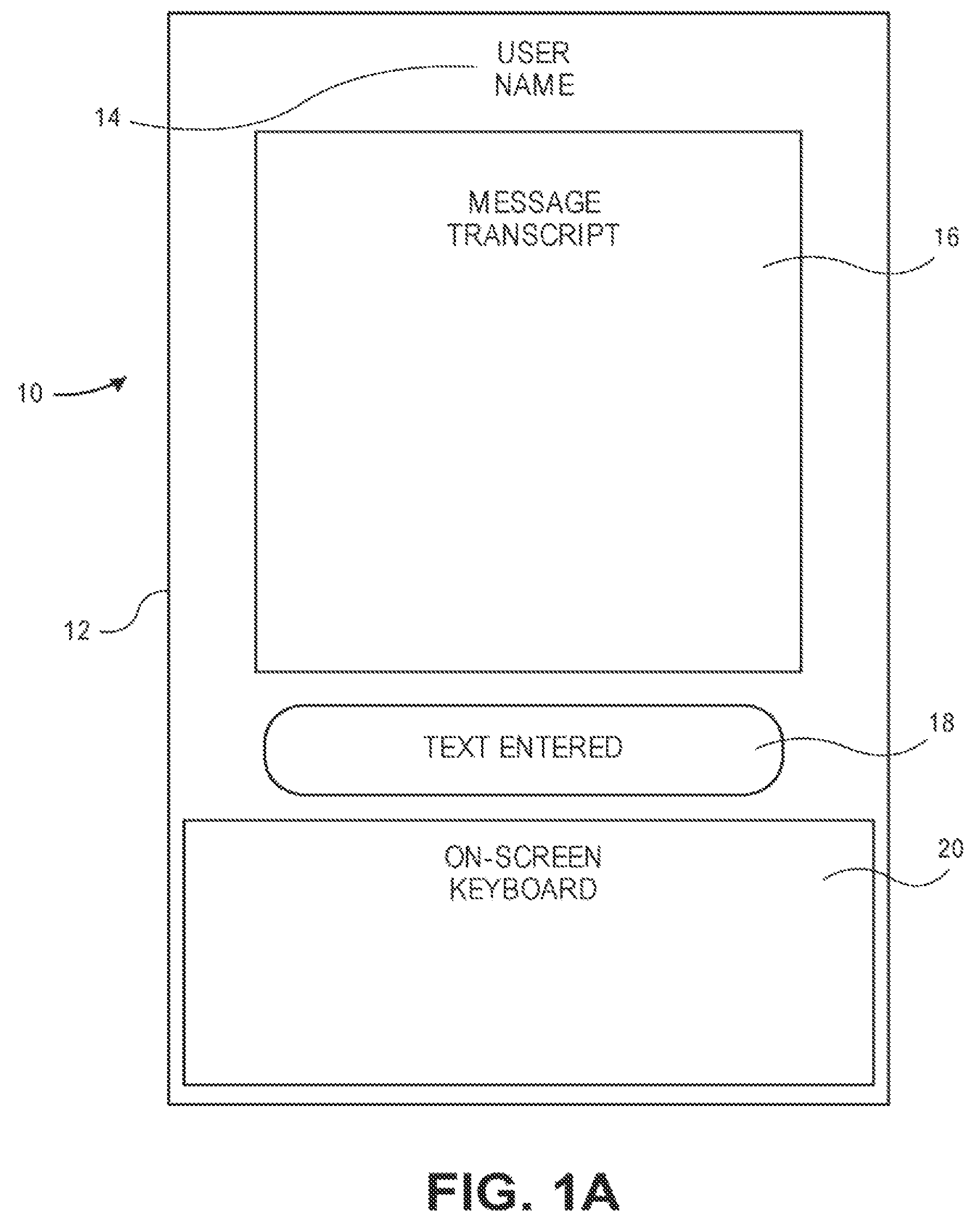 Patent US12120585 Figure 1 – Messaging system interacting with dynamic extension app