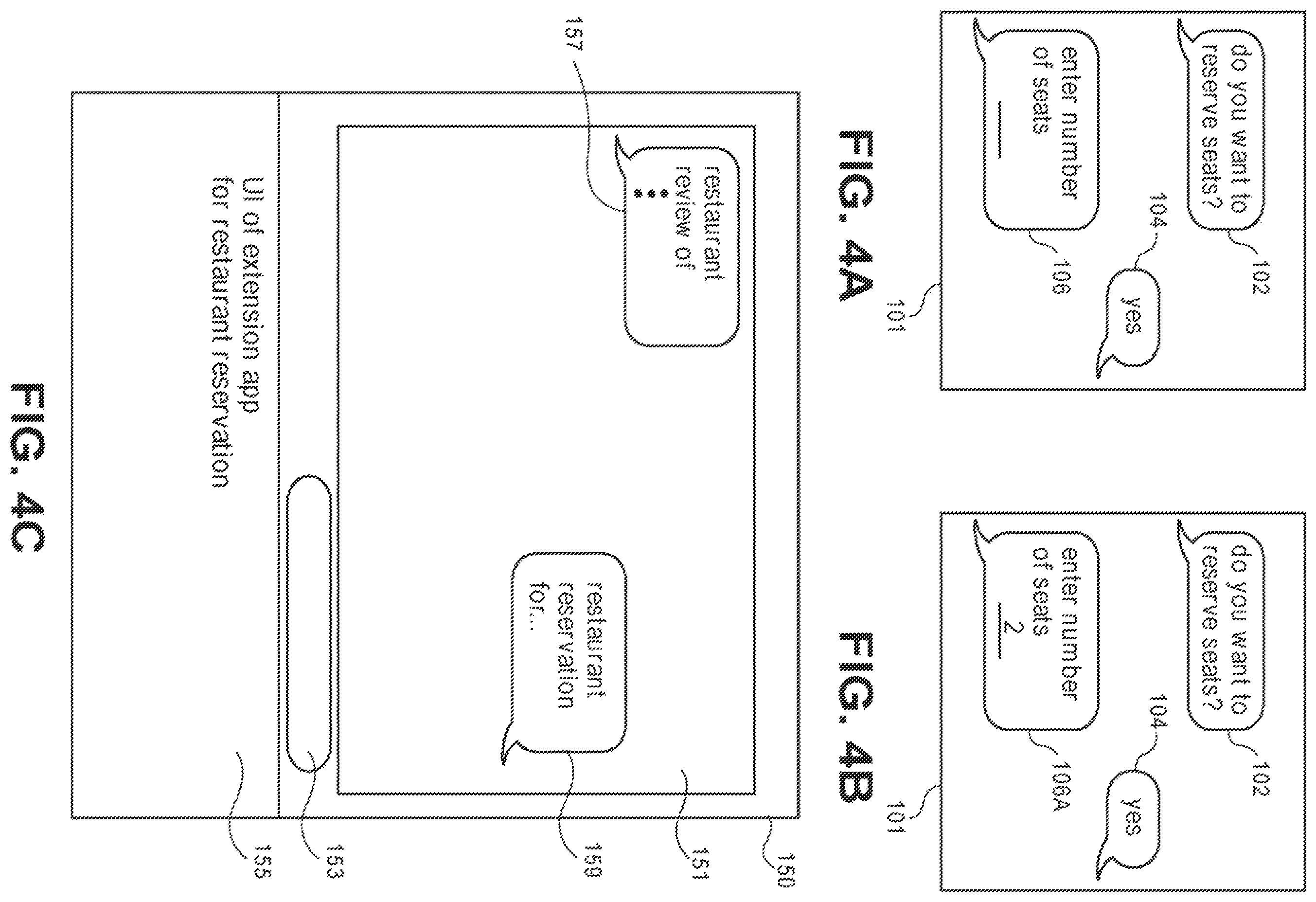 Patent US12120585 Figure 4 – Messaging system interacting with dynamic extension app