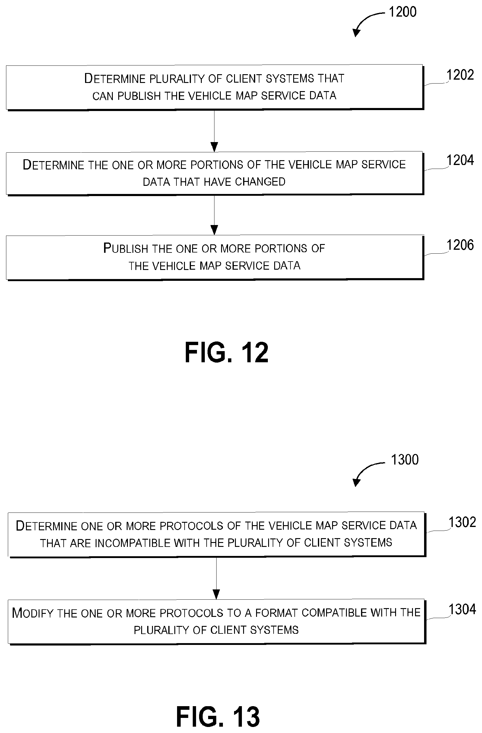 Patent US12120588 Figure 12 – Vehicle map service system