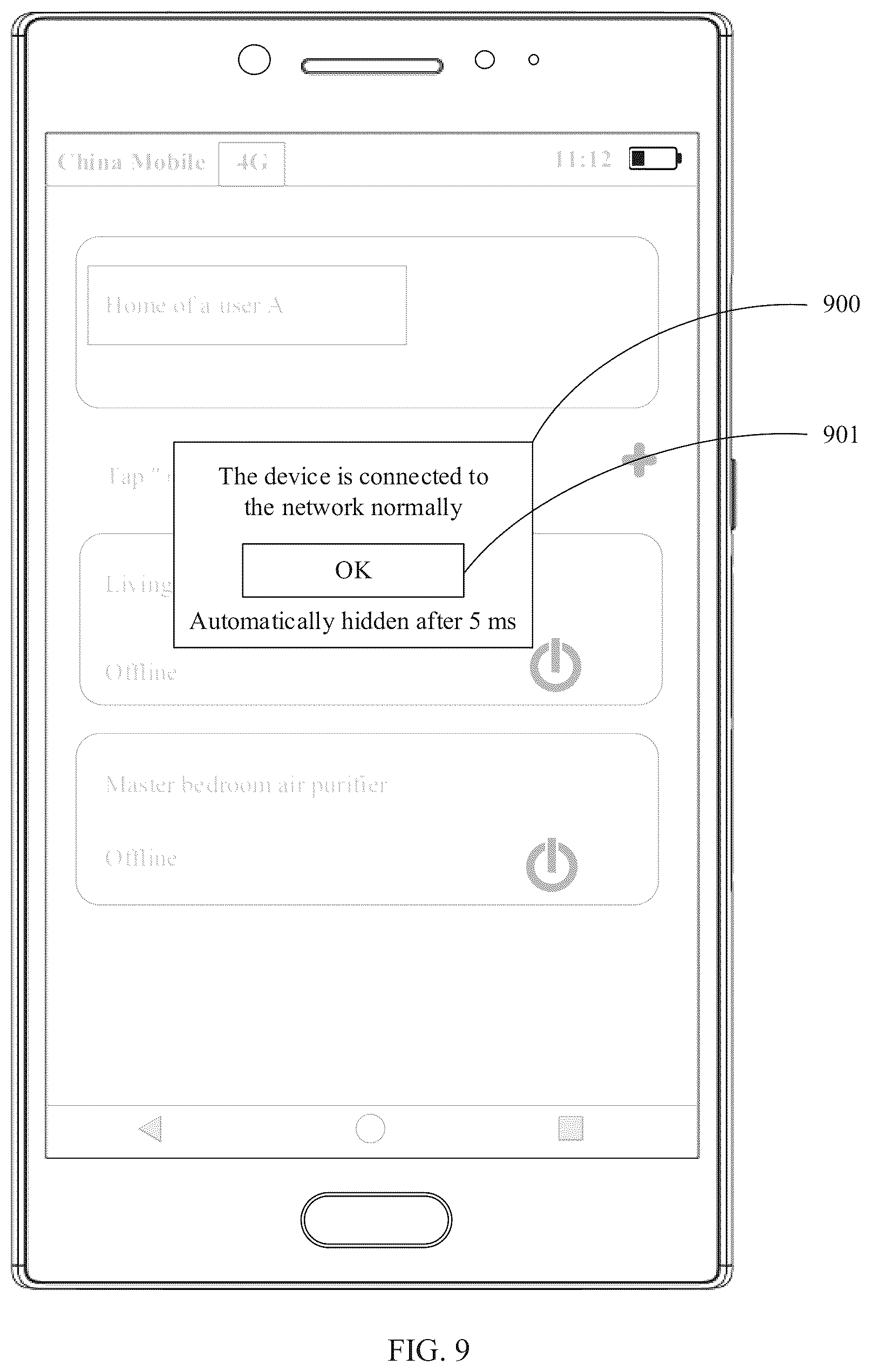Patent US12120596 Figure 10 – Method and device for controlling connection to network