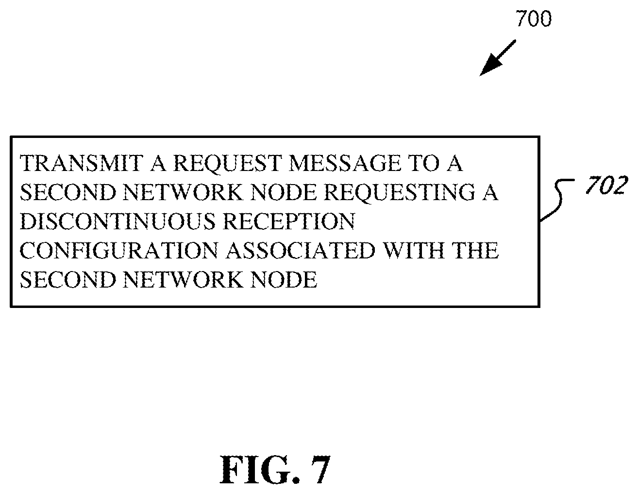 Patent US12120606 Figure 7 – Discontinuous reception (DRX) configuration for automatic neighbor relation (ANR)