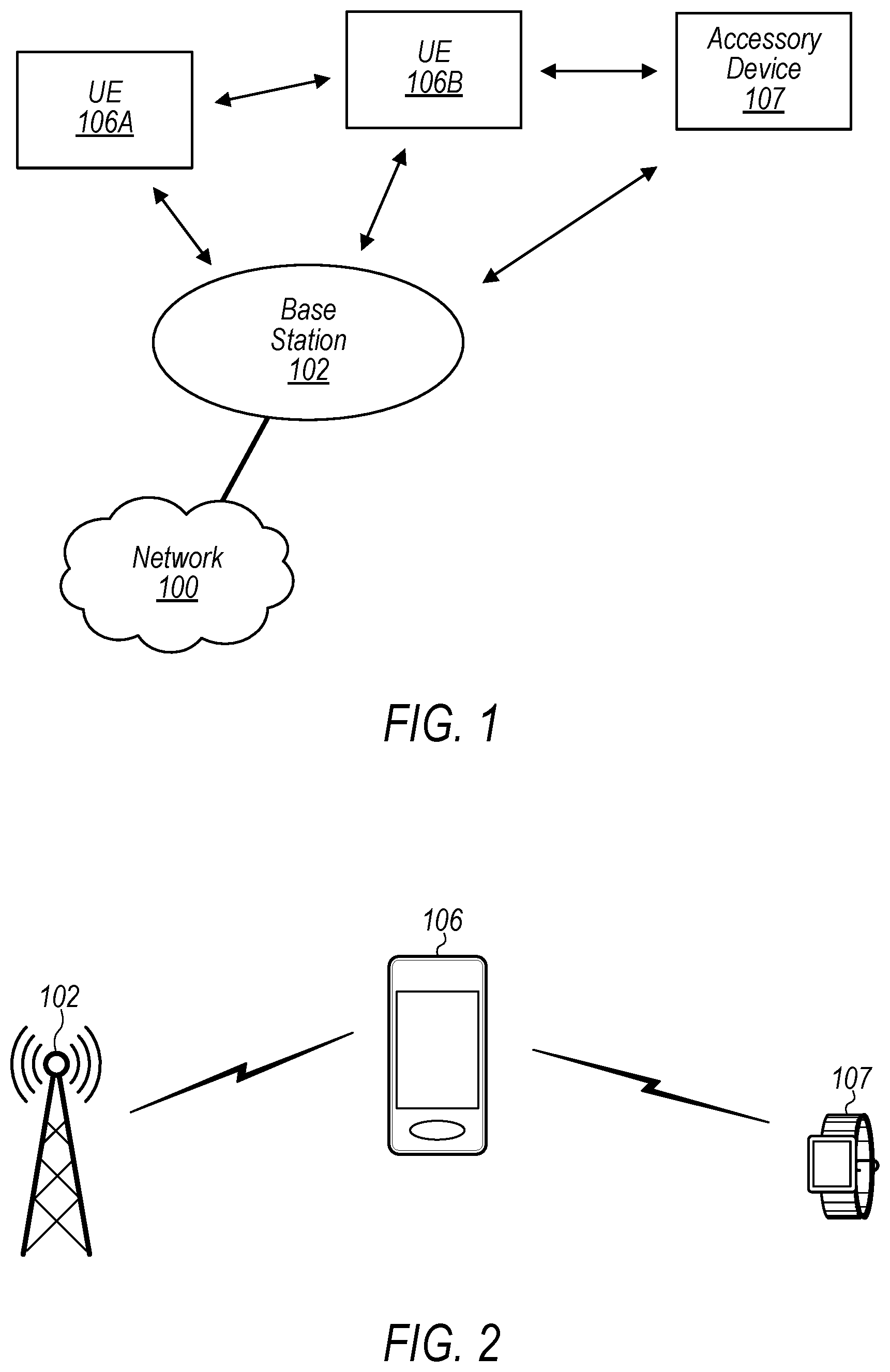 Patent US12120633 — Paging forwarding for a remote wireless device — Figure 1