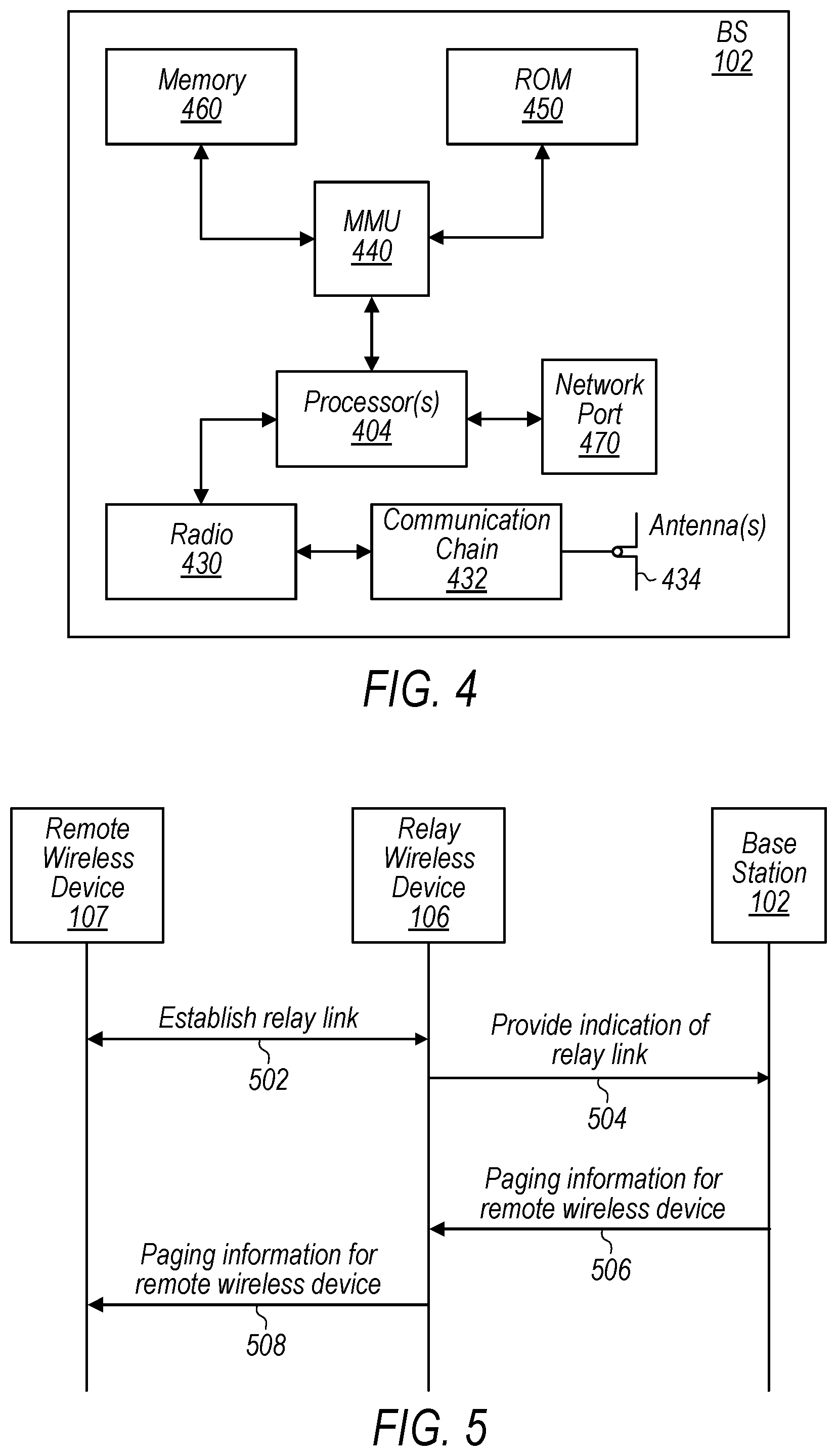 Patent US12120633 Figure 3 – Paging forwarding for a remote wireless device