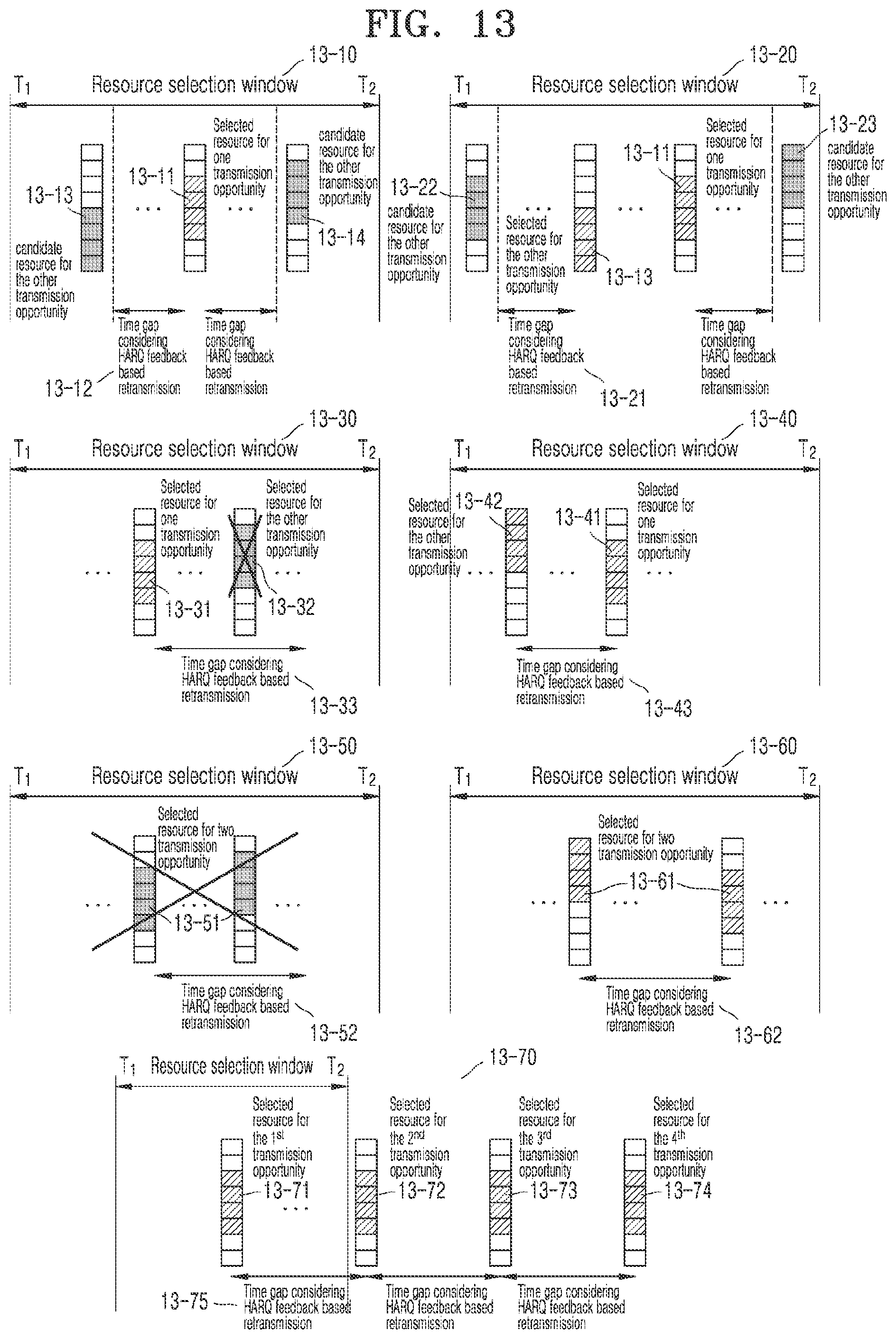 Patent US12120644 Figure 19 – Resource selection method and apparatus for sidelink transmission