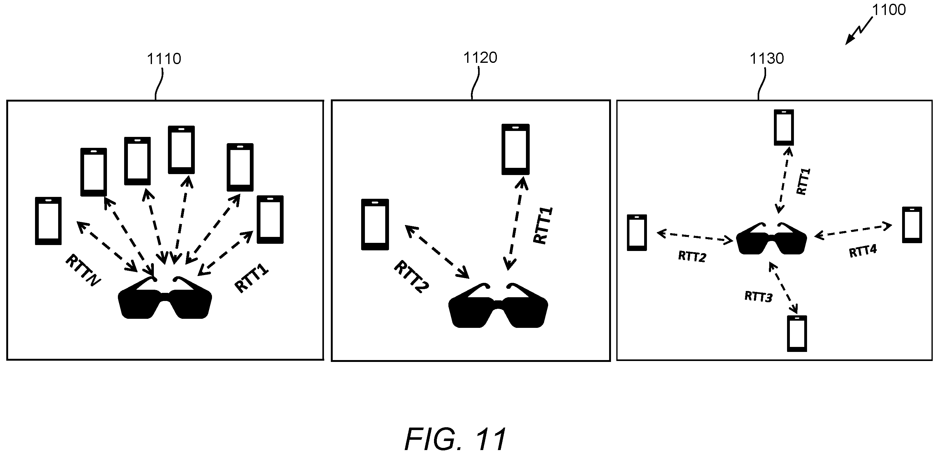 Patent US12120659 Figure 14 – Sidelink anchor group for sidelink position estimation