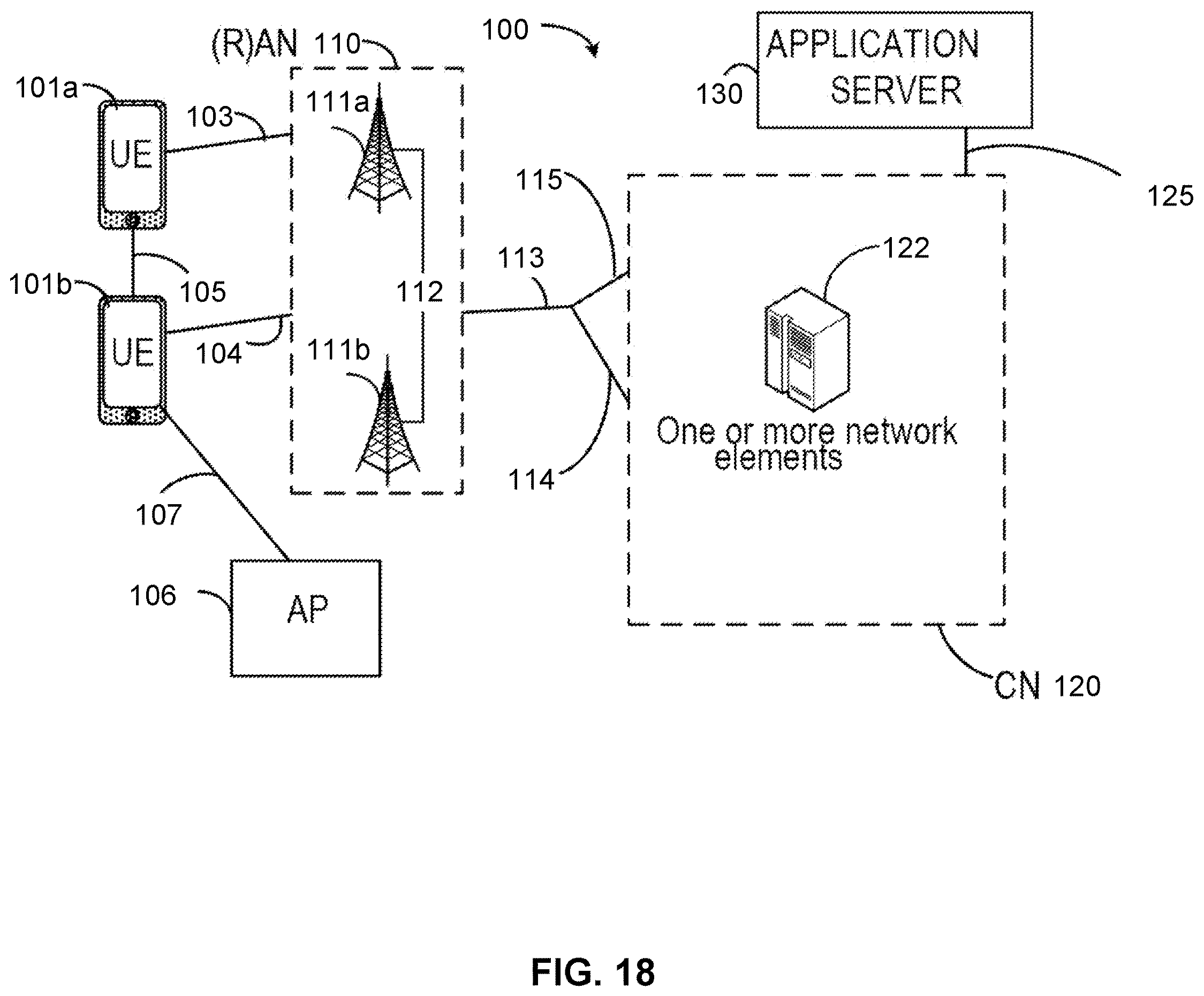 Patent US12120661 Figure 18 – Accessing a communication channel using disparate communication systems