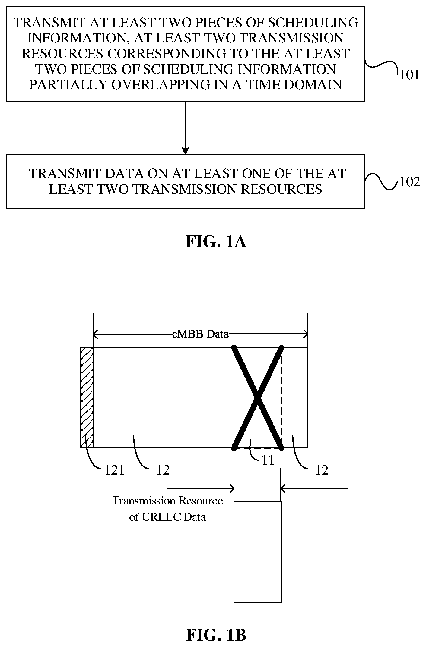 Patent US12120676 Figure 1 – Data transmission method and device
