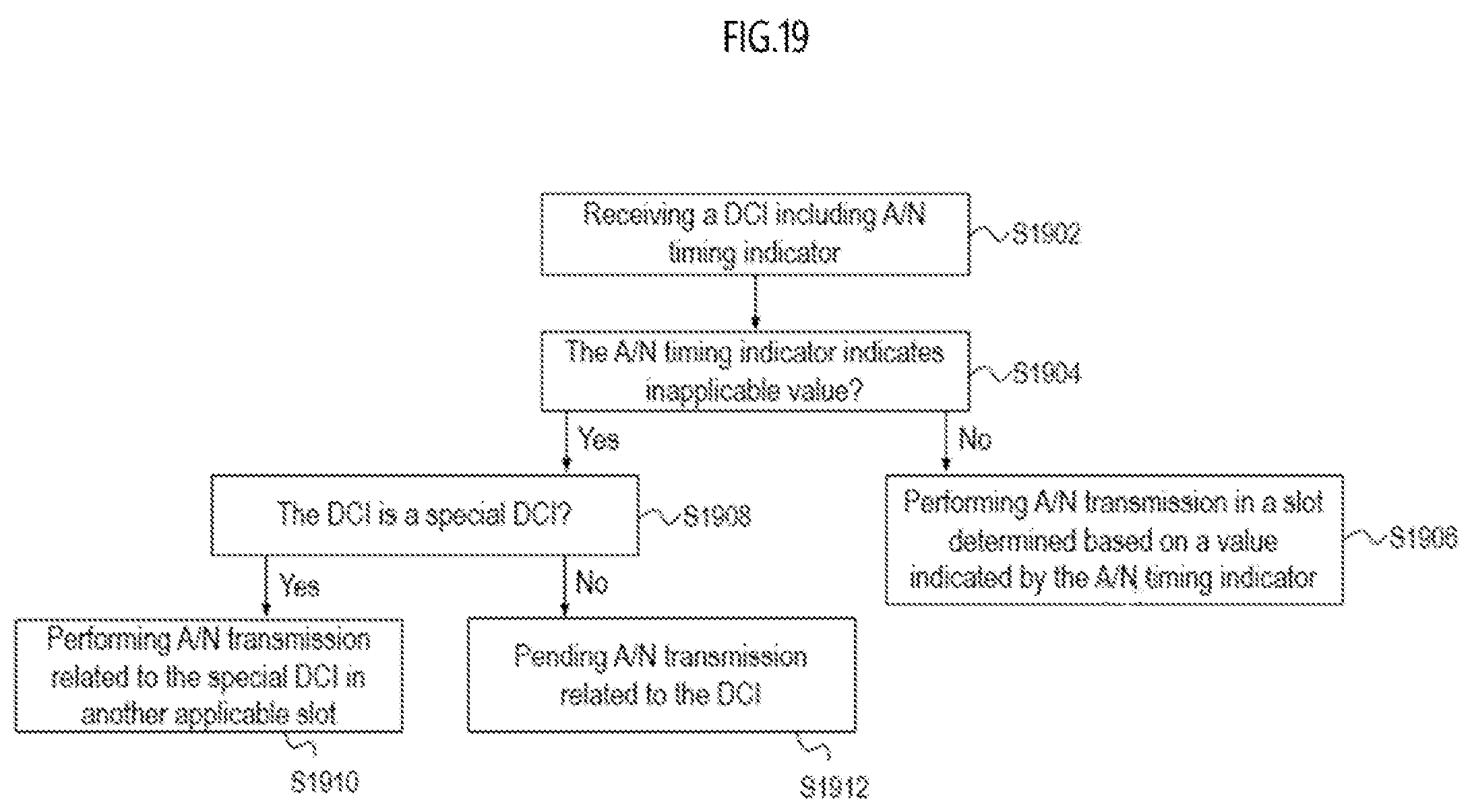 Patent US12120681 Figure 19 – Method and apparatus for transmitting and receiving wireless signal in wireless communication system