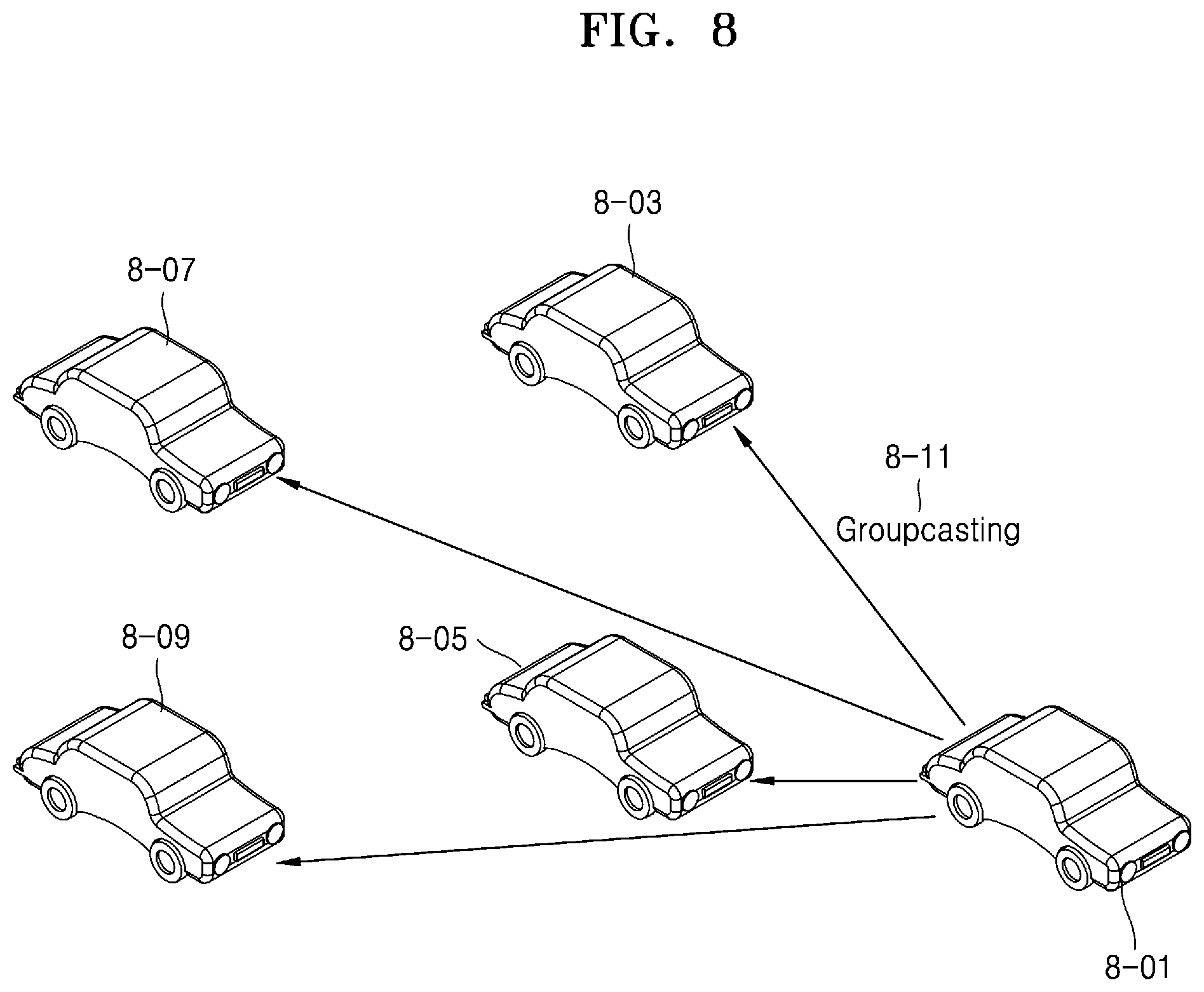Patent US12120713 Figure 8 – Data communication method and device using multiple MCS in wireless communication system