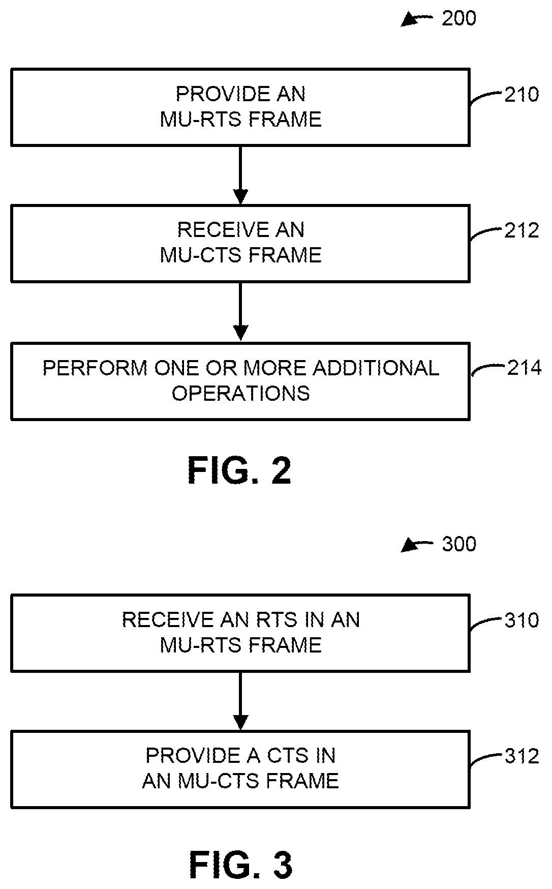 Patent US12120738 Figure 2 – Multi-user-RTS and CTS frames for a sub-channel selective transmission station