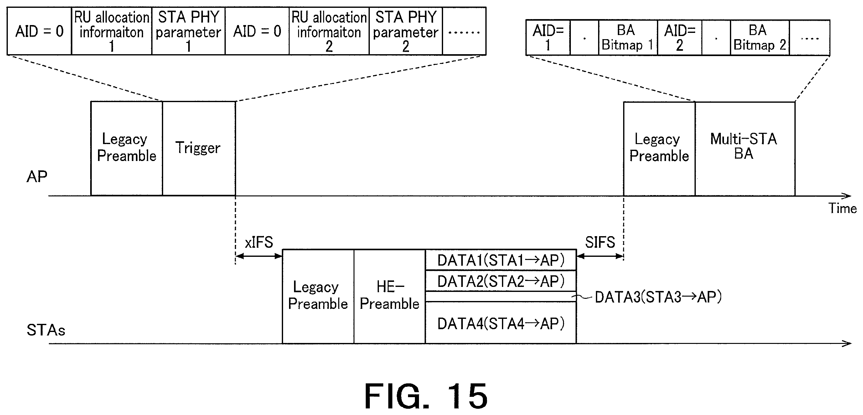 Patent US12120743 Figure 15 – Wireless communication device