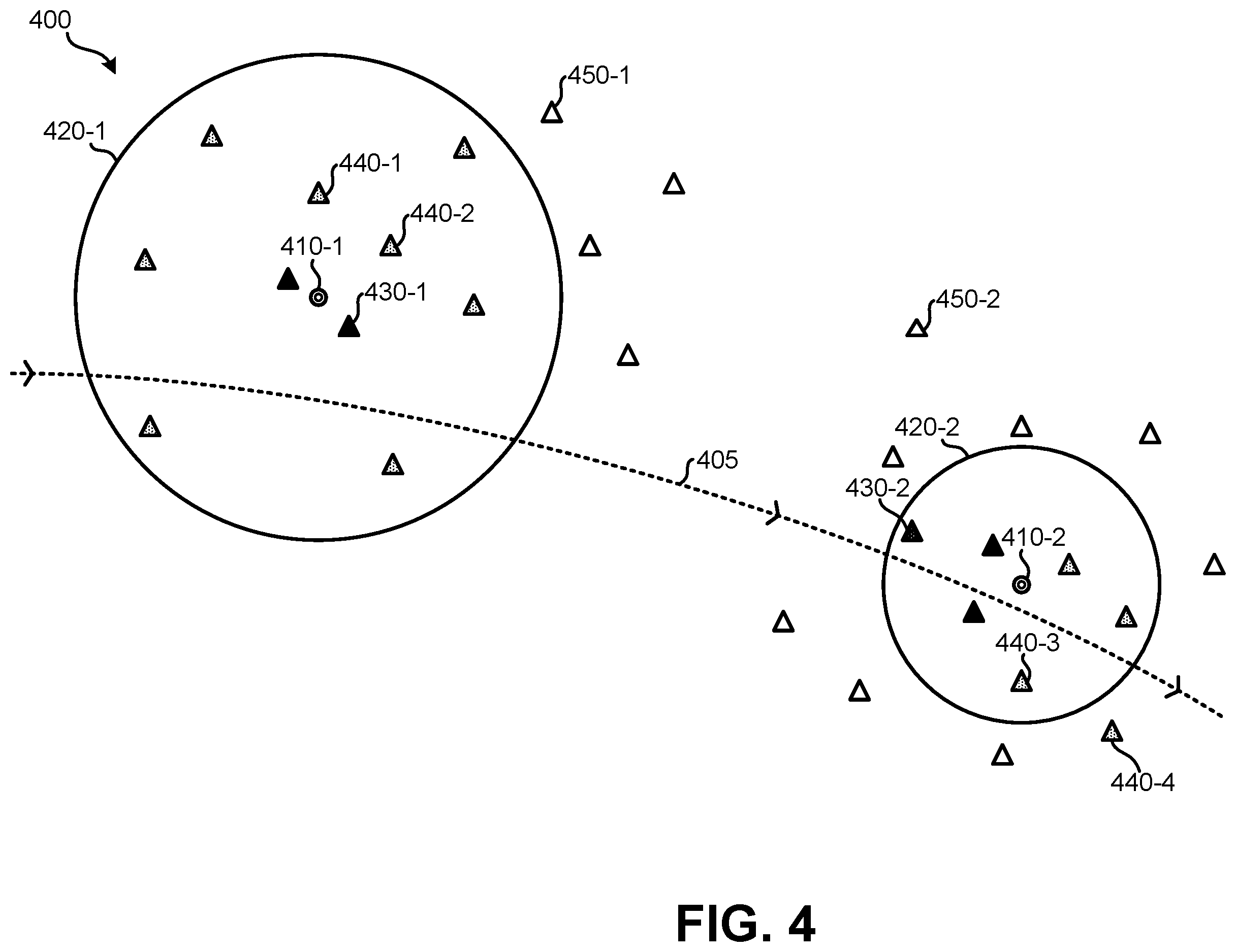 Patent US12120752 Figure 4 – Dynamic blanking within physical resource blocks