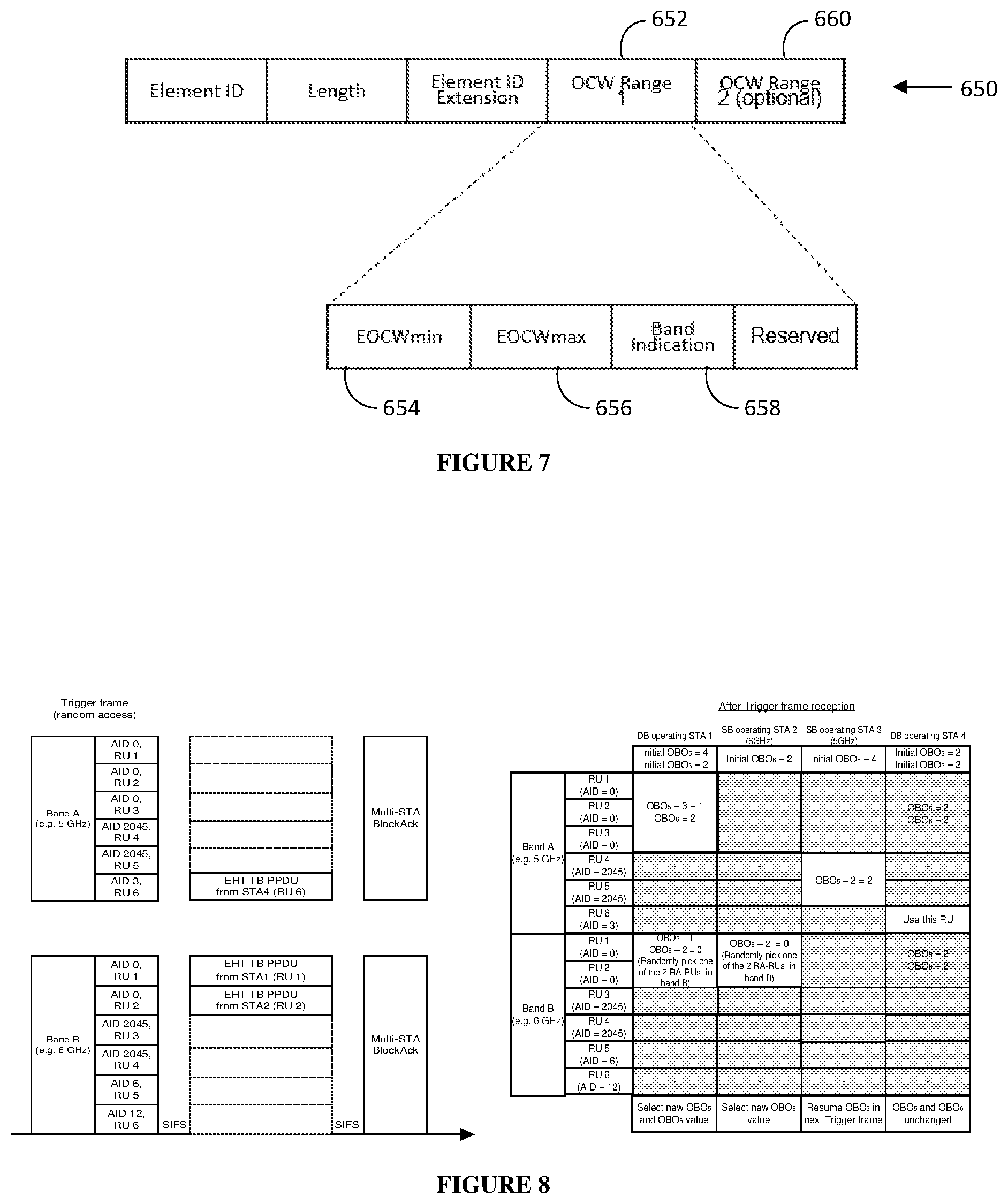 Patent US12120753 Figure 4 – Communication apparatus and communication method for multi-band random access