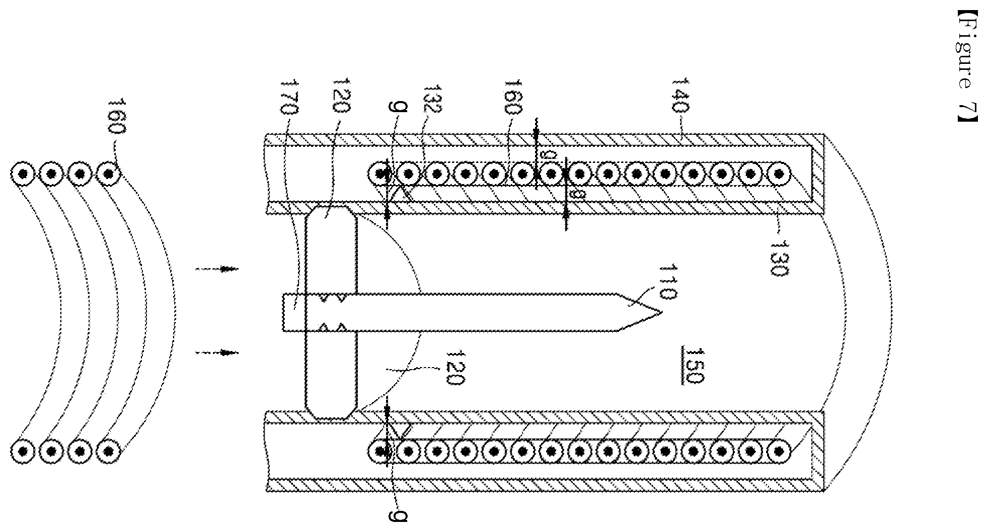 Patent US12120755 Figure 4 – Aerosol generating device with inductive coil surrounding an inner wall with a body heated by the coil and system using the same and method of manufacturing thereof