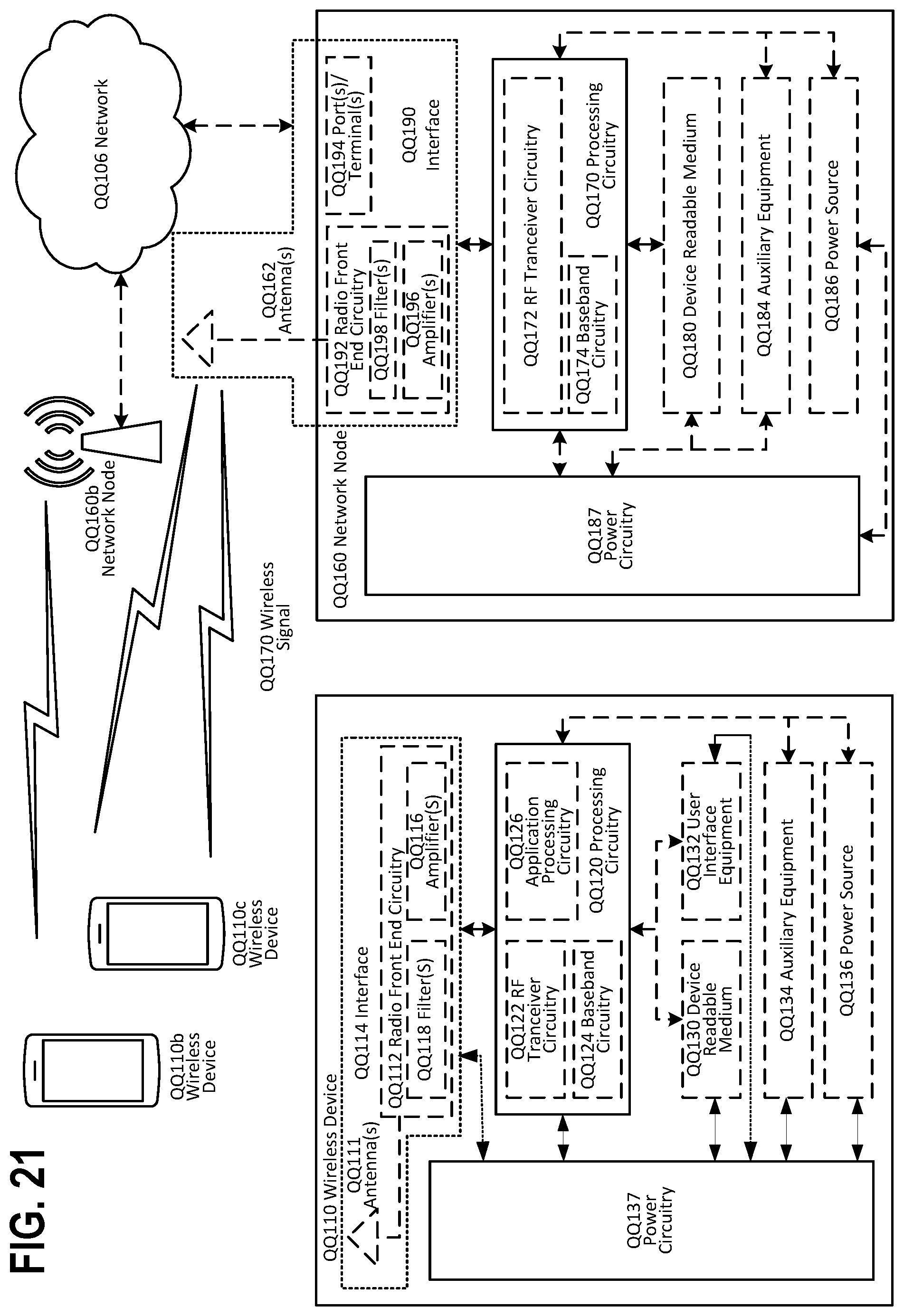 Patent US12120761 Figure 14 – Uplink aware dual connectivity