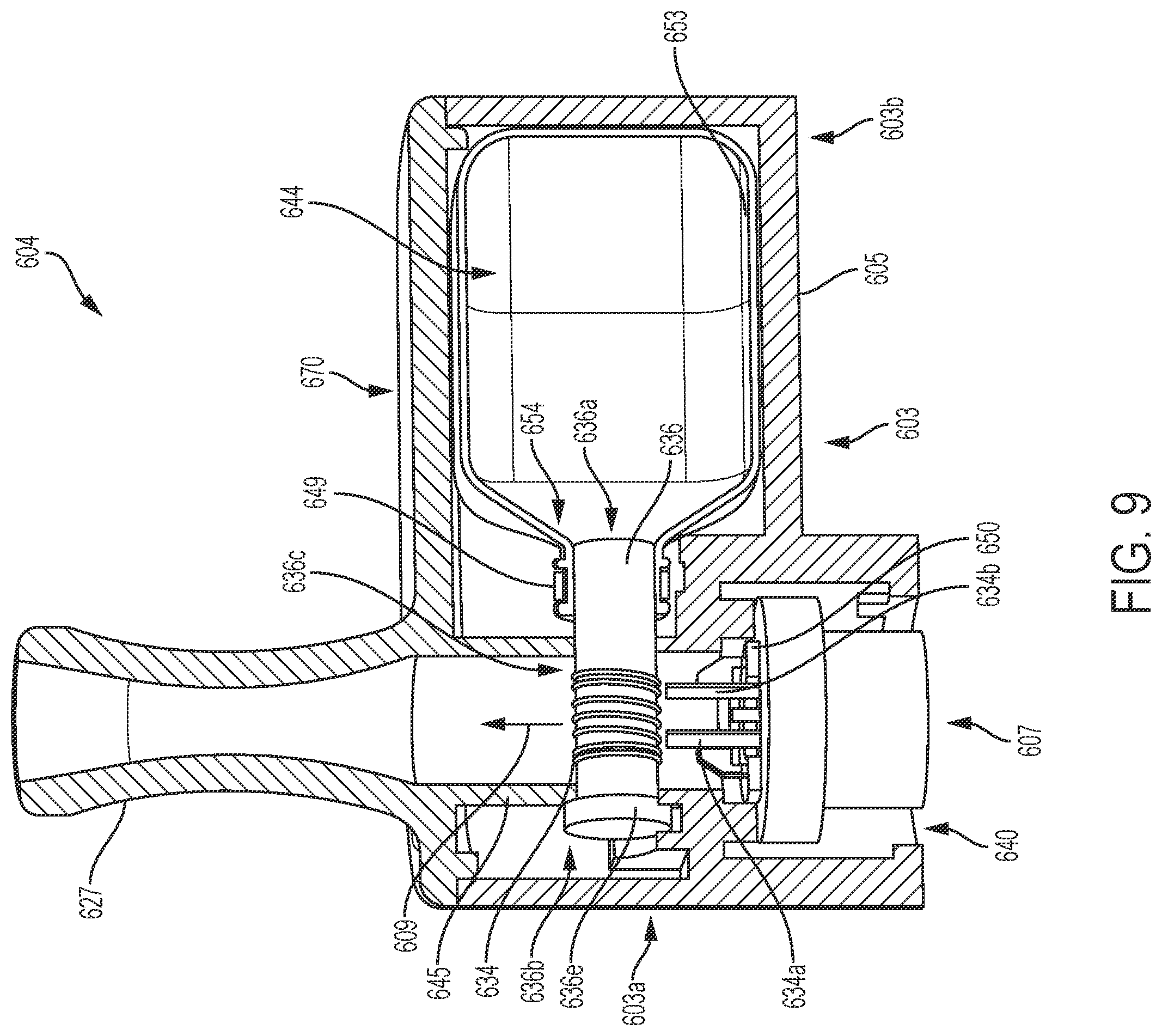 Patent US12120778 Figure 9 – Aerosol delivery device including a ceramic wicking element