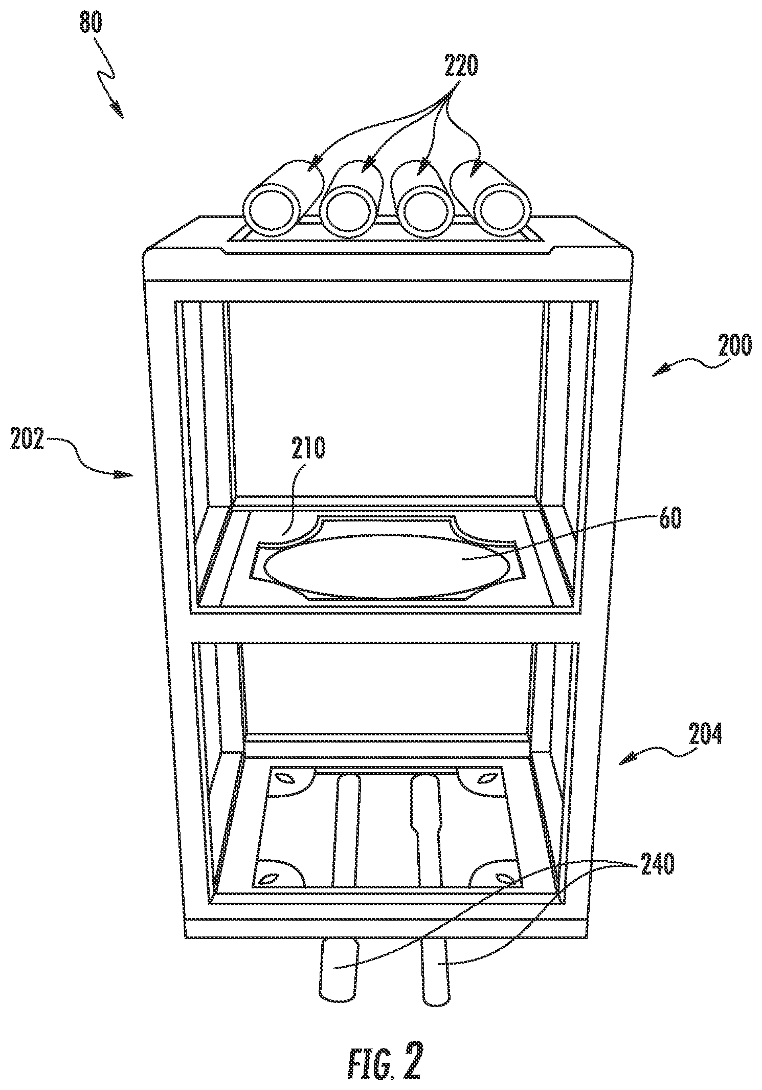 Patent US12120780 Figure 2 – Nitrogen injection for arc lamps