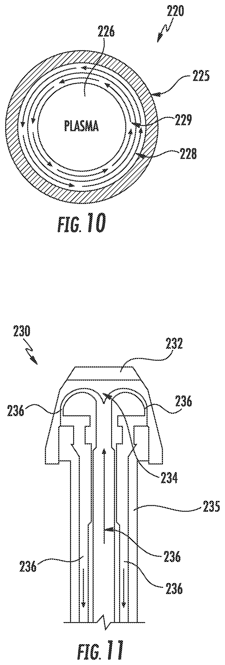 Patent US12120780 Figure 7 – Nitrogen injection for arc lamps