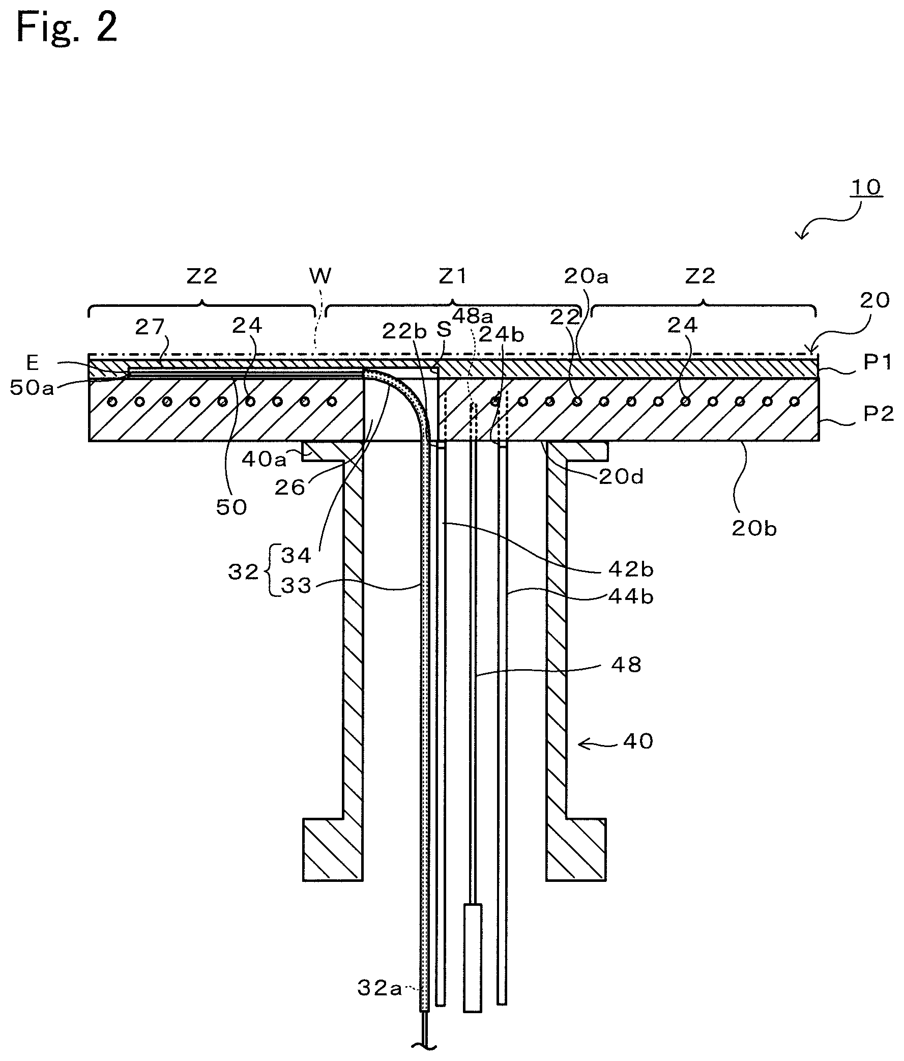 Patent US12120782 Figure 2 – Ceramic heater and method of producing the same