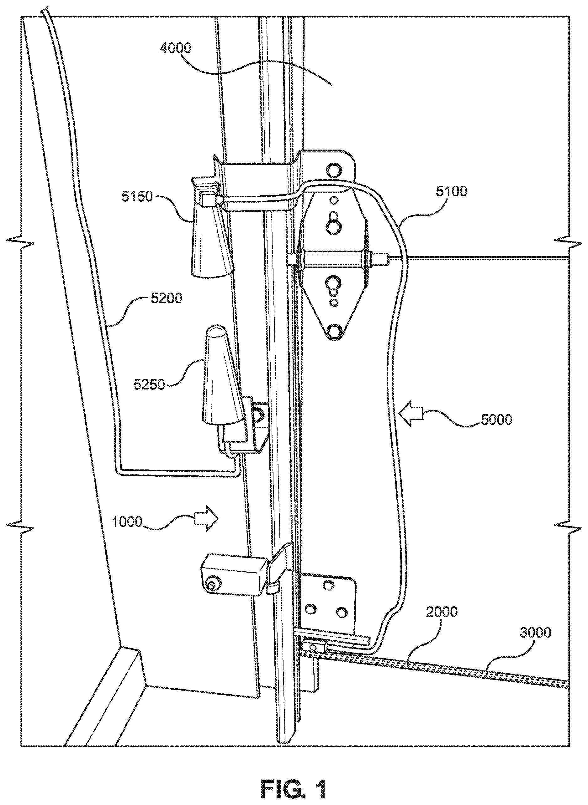 Patent US12120784 Figure 1 – Garage door threshold warmer