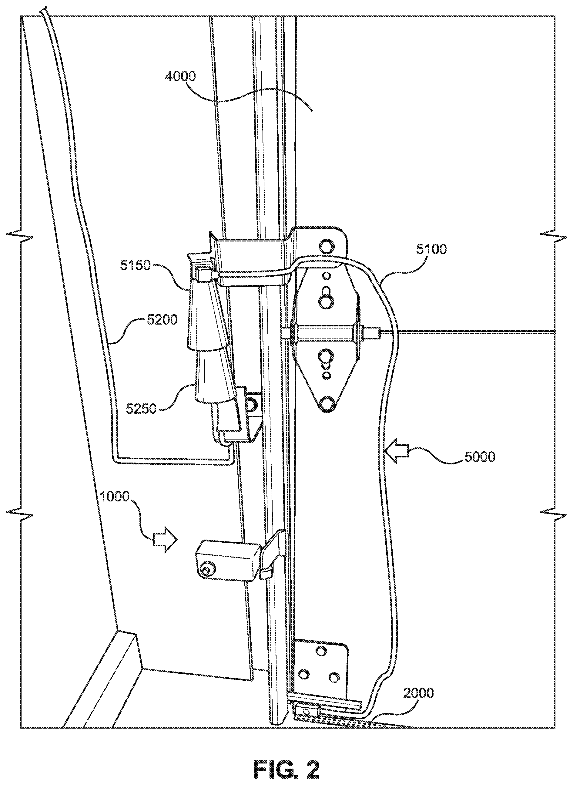 Patent US12120784 Figure 2 – Garage door threshold warmer