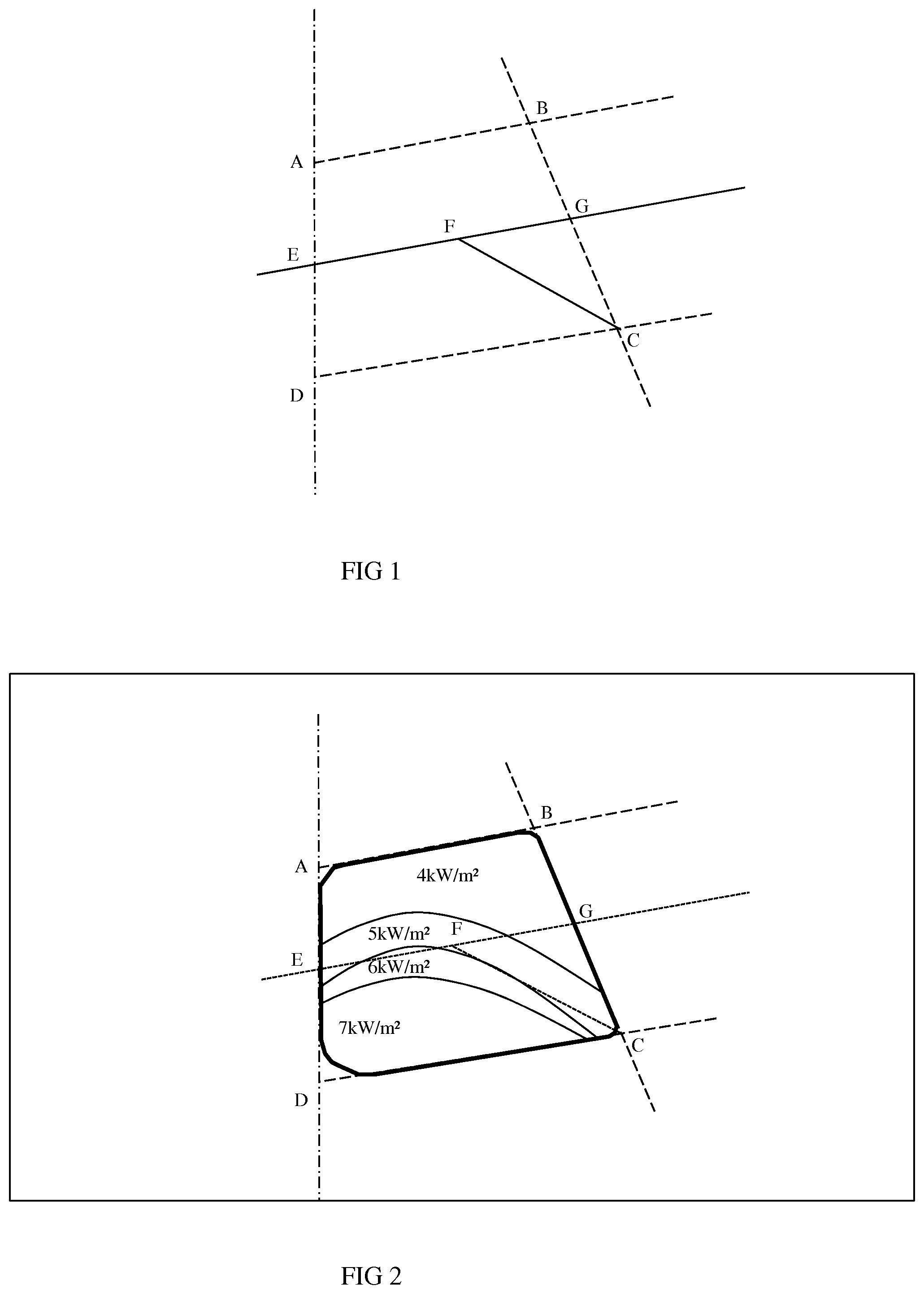 Patent US12120786 Figure 1 – Anti-frost glazing having heating power differentiated over the entire surface there-of