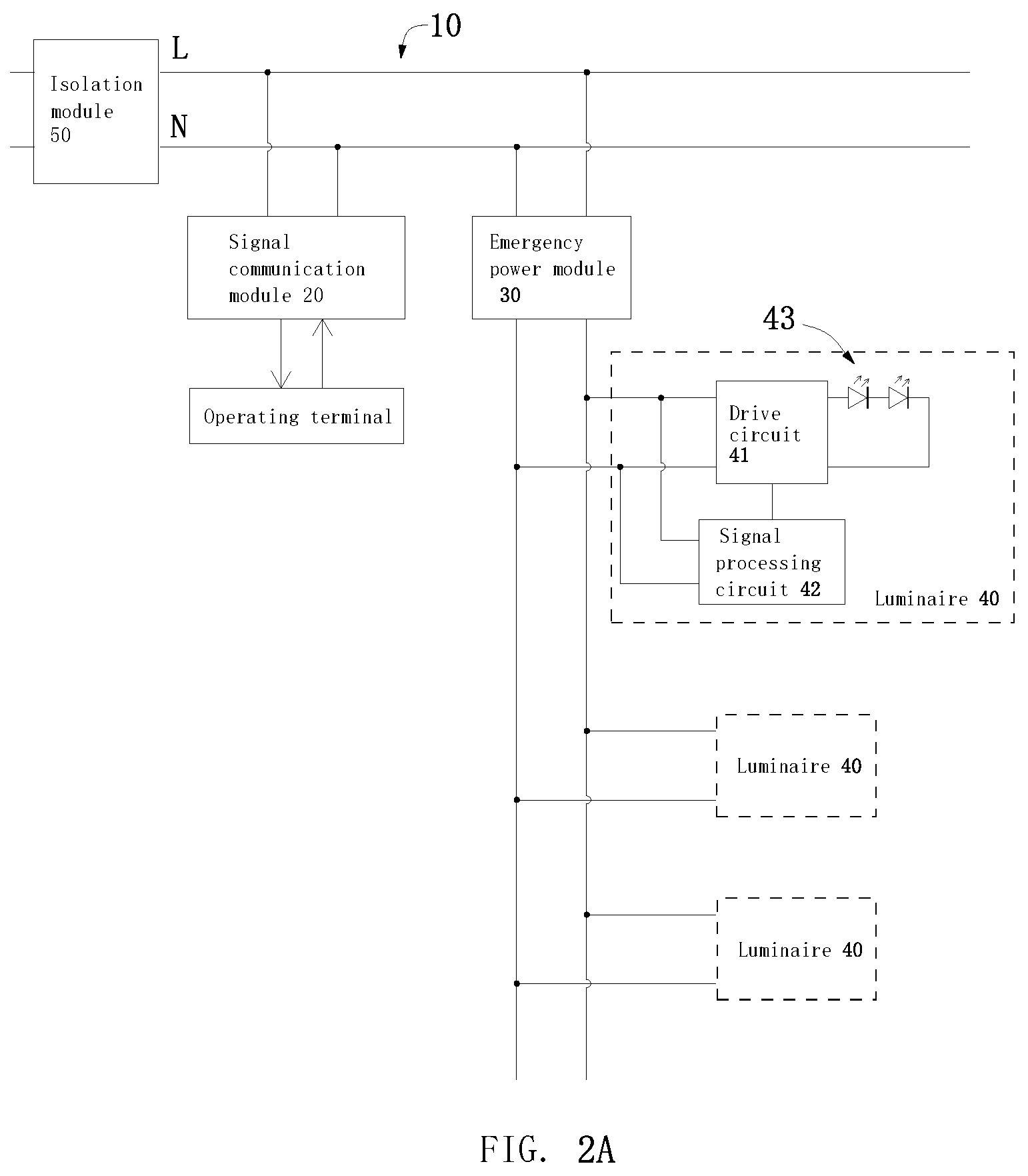 Patent US12120793 Figure 2 – Intelligent emergency power supply system