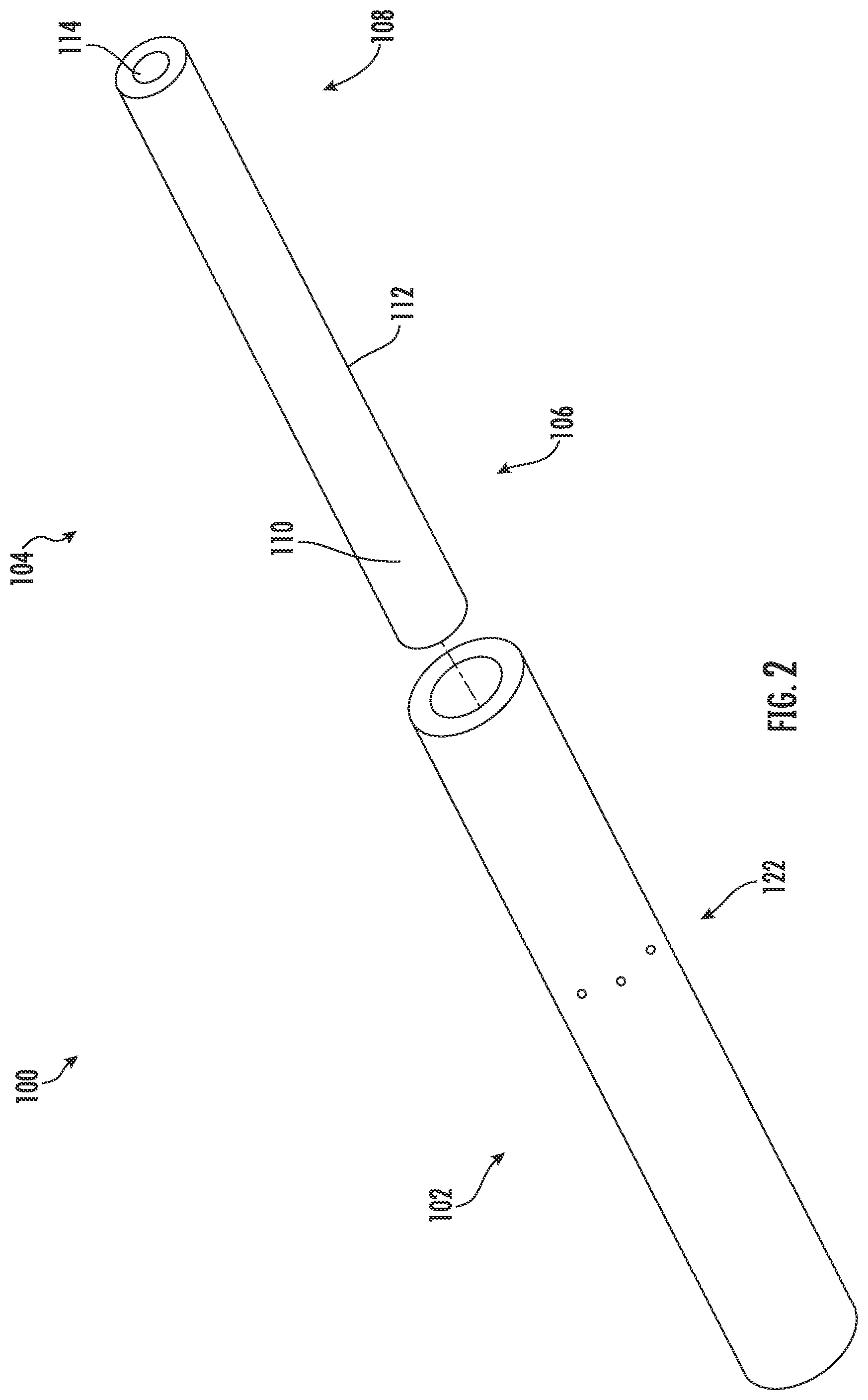 Patent US12120801 Figure 2 – Aerosol delivery device with integrated thermal conductor
