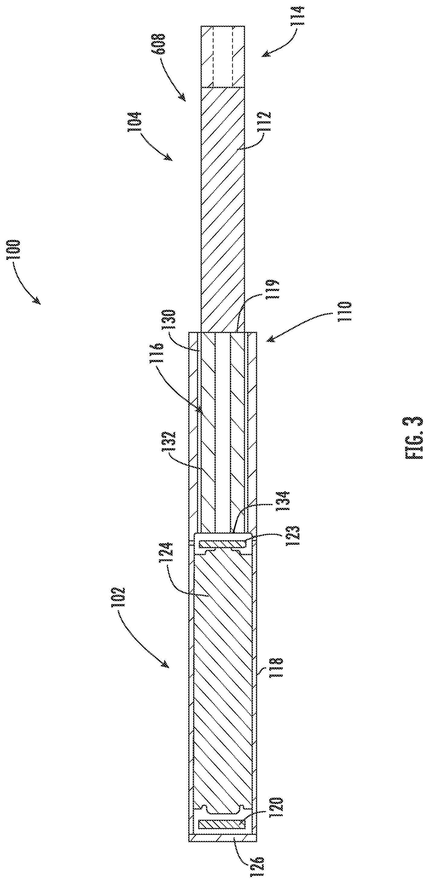 Patent US12120801 Figure 3 – Aerosol delivery device with integrated thermal conductor