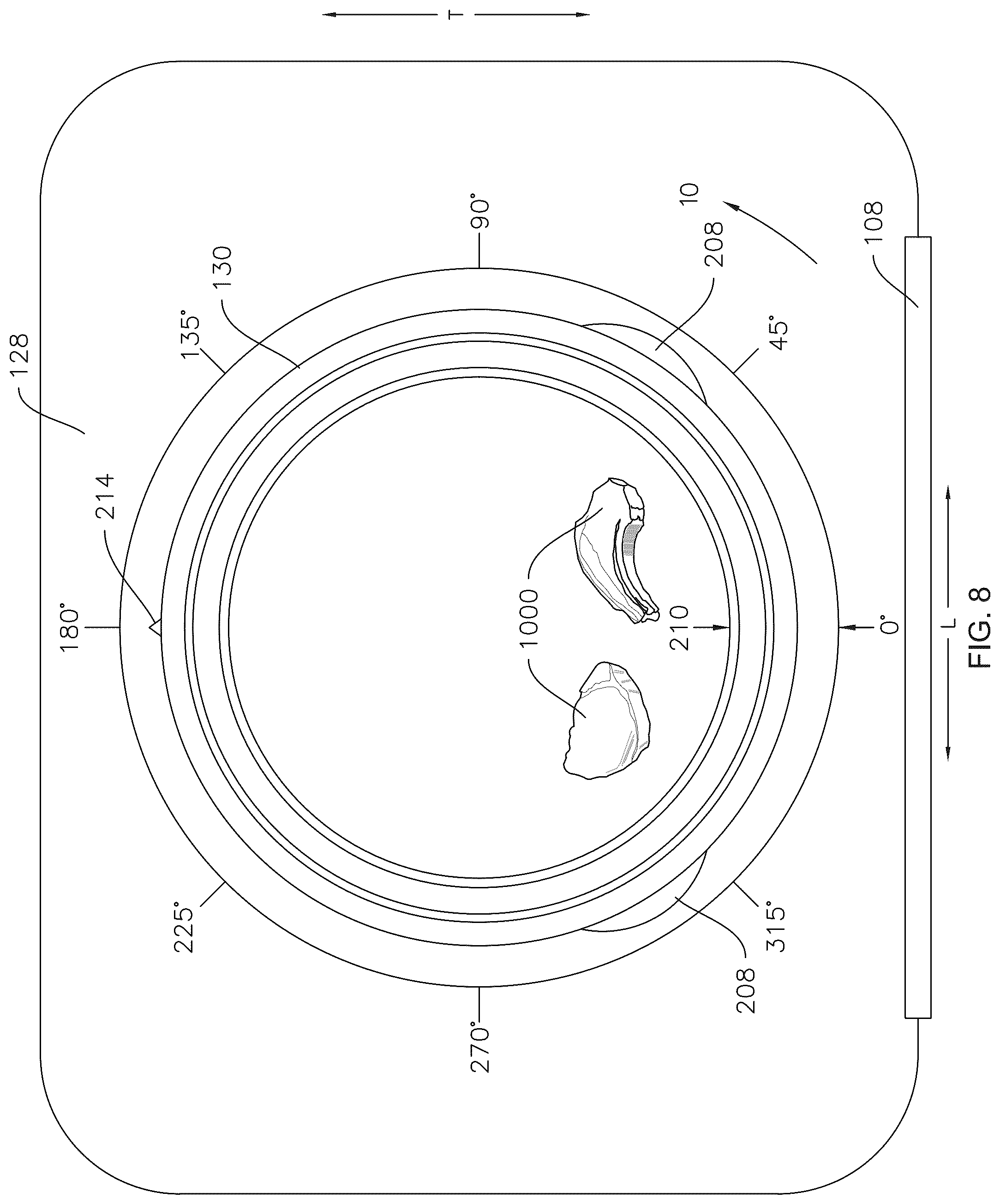 Patent US12120803 Figure 8 – Cooking appliance with variable microwave and turntable timing
